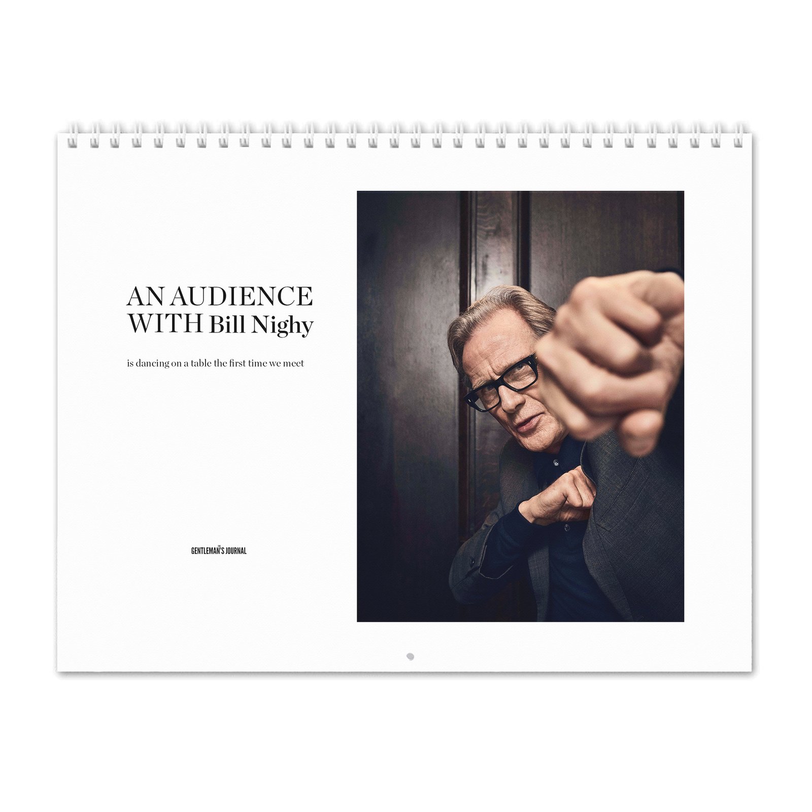00 Bill Nighy - An Audience With 2027 Wall Calendar