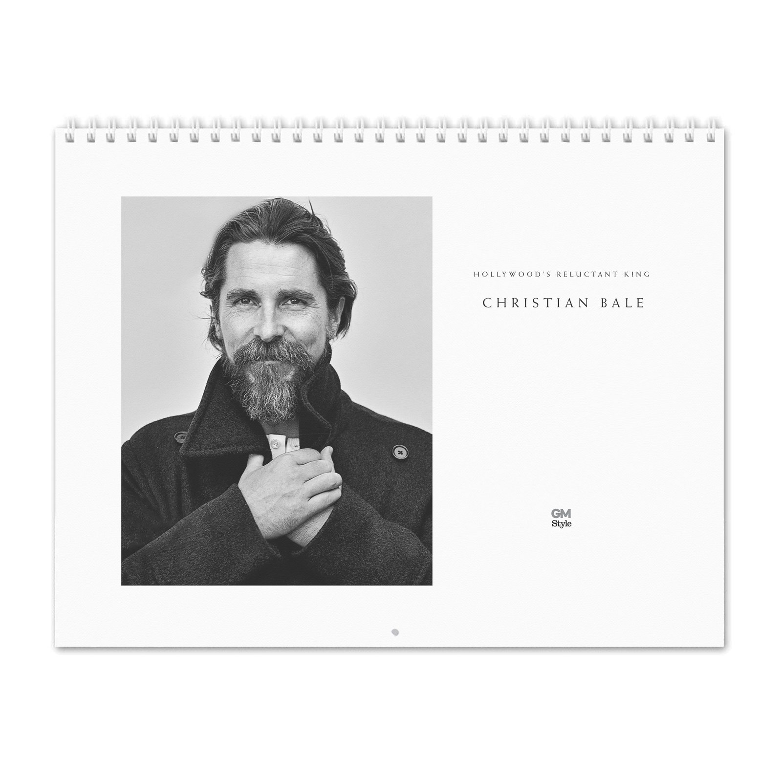 Christian Bale - Hollywood's Reluctant King 2027 Wall Calendar