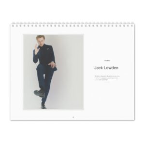 Jack Lowden - Laterals 2027 Wall Calendar