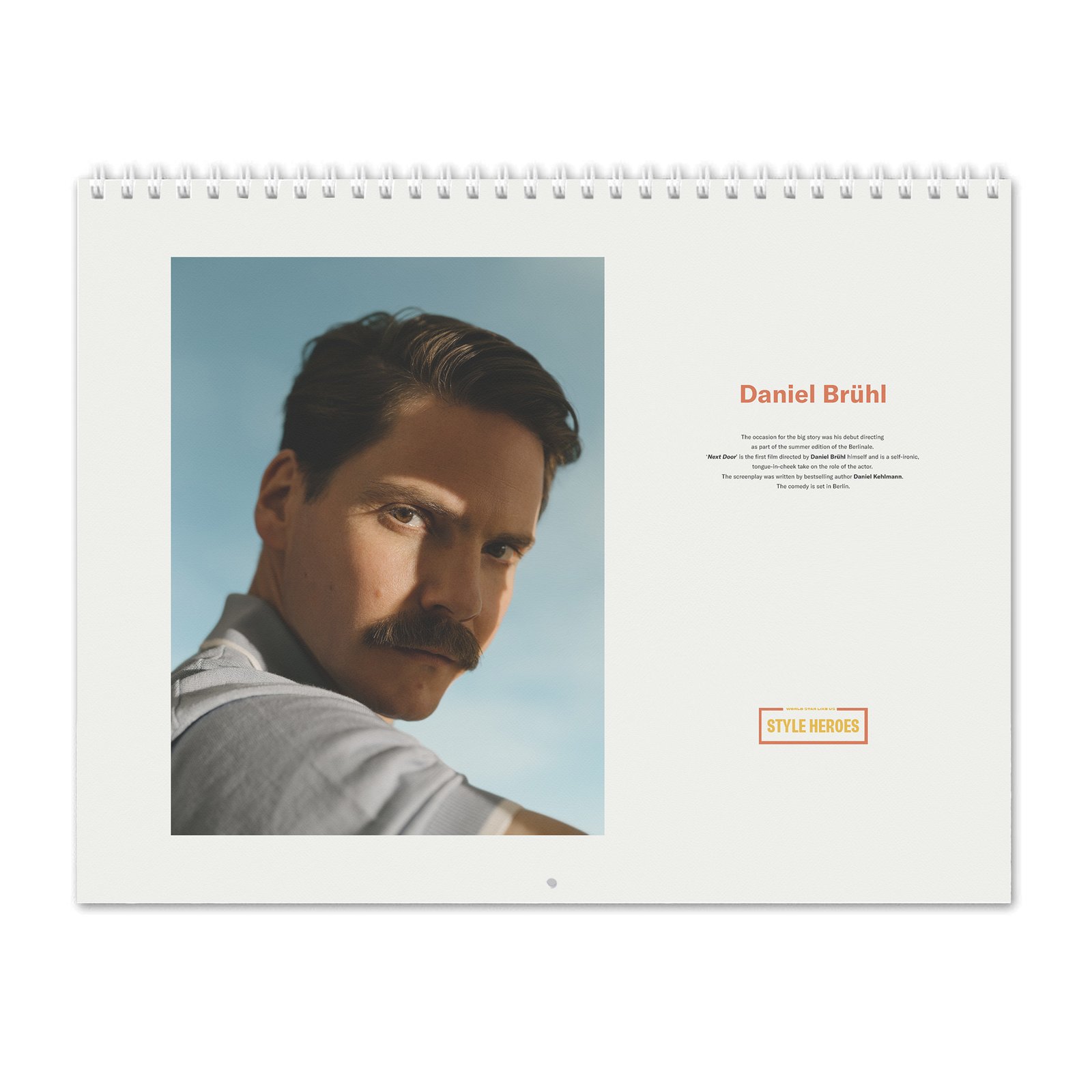 00 Daniel Bruhl - World Star Like Us 2027 Wall Calendar