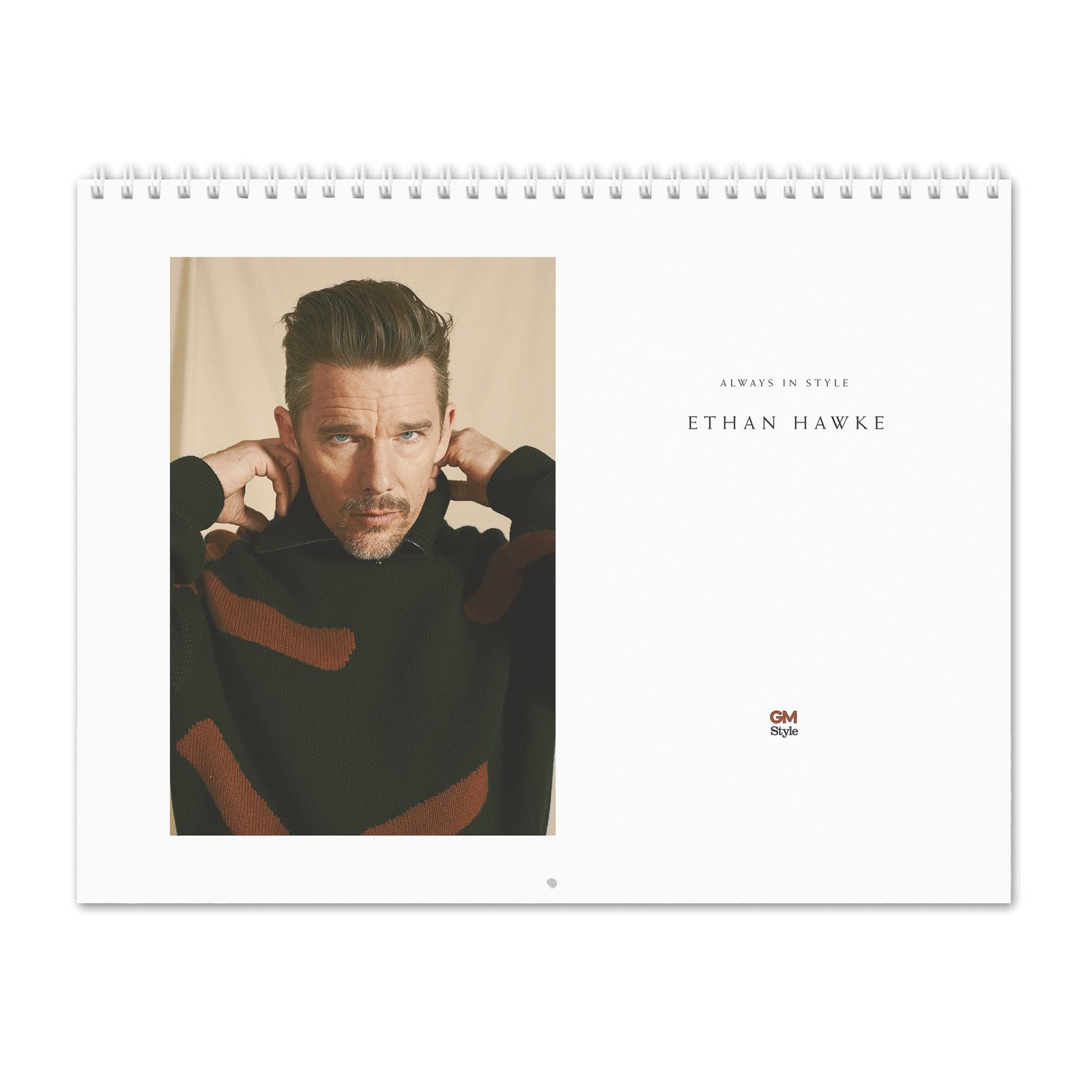 00 Ethan Hawke - Always In Style 2027 Wall Calendar