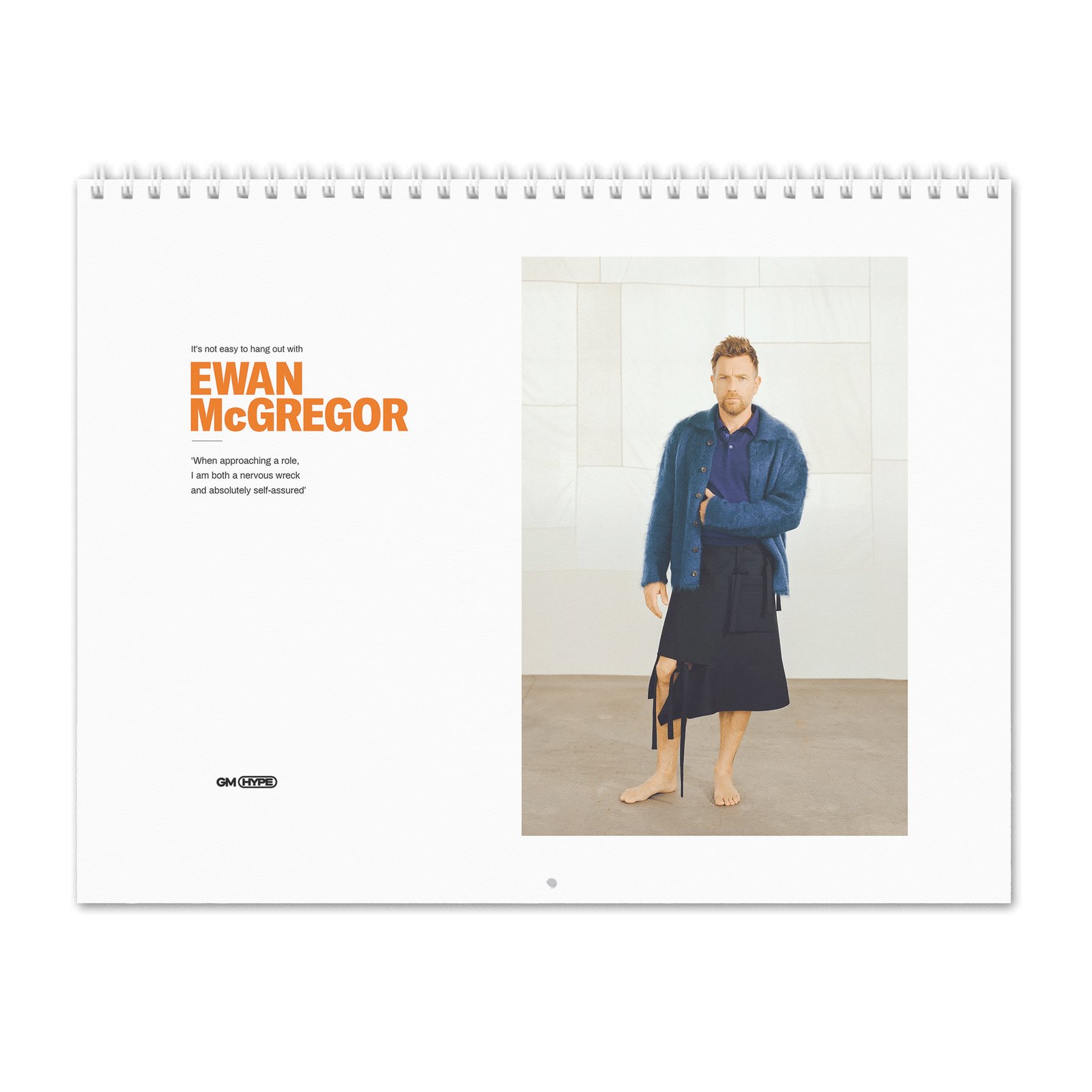 00 Ewan Mcgregor - The Jedi Returns 2027 Wall Calendar