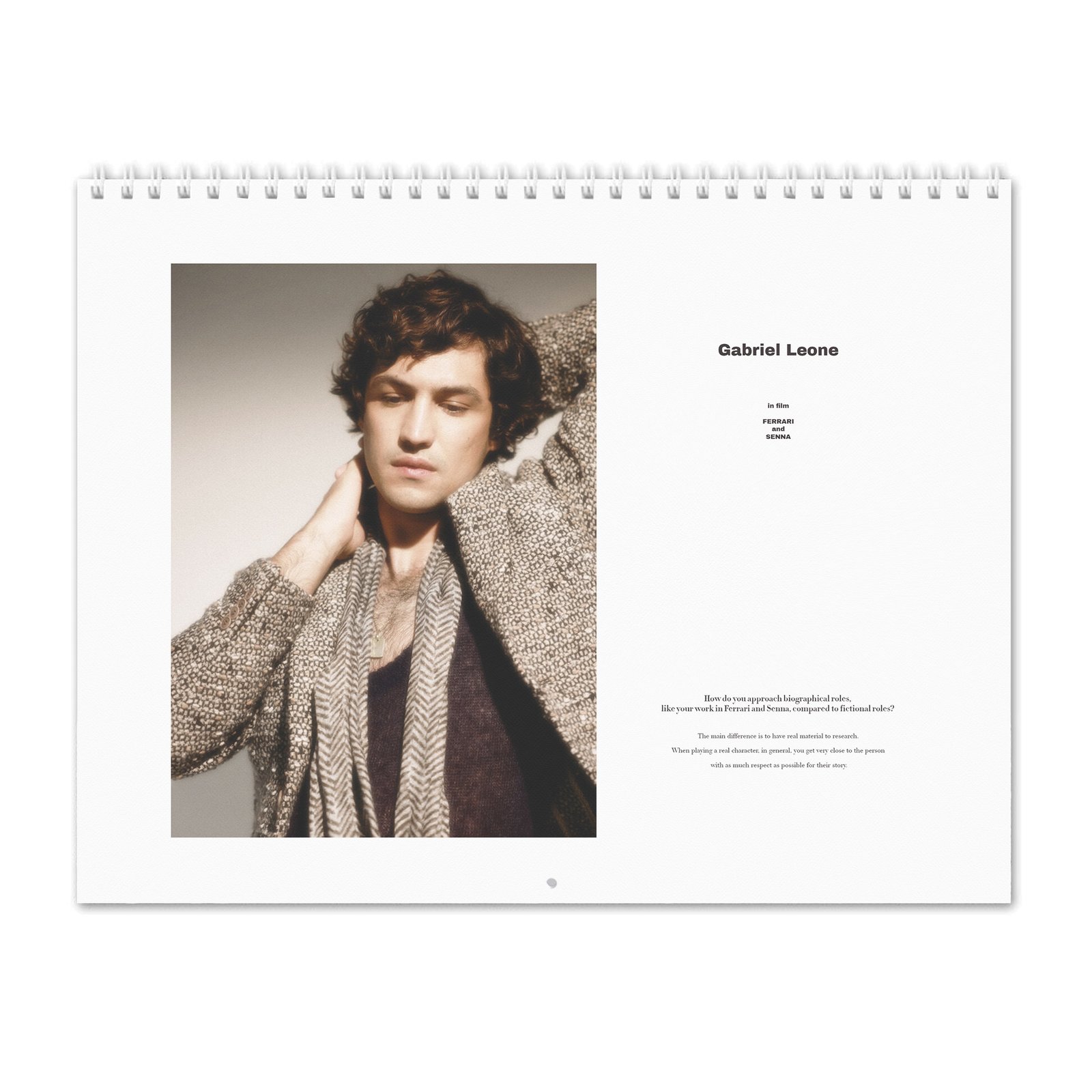 00 Gabriel Leone - Content 2027 Wall Calendar