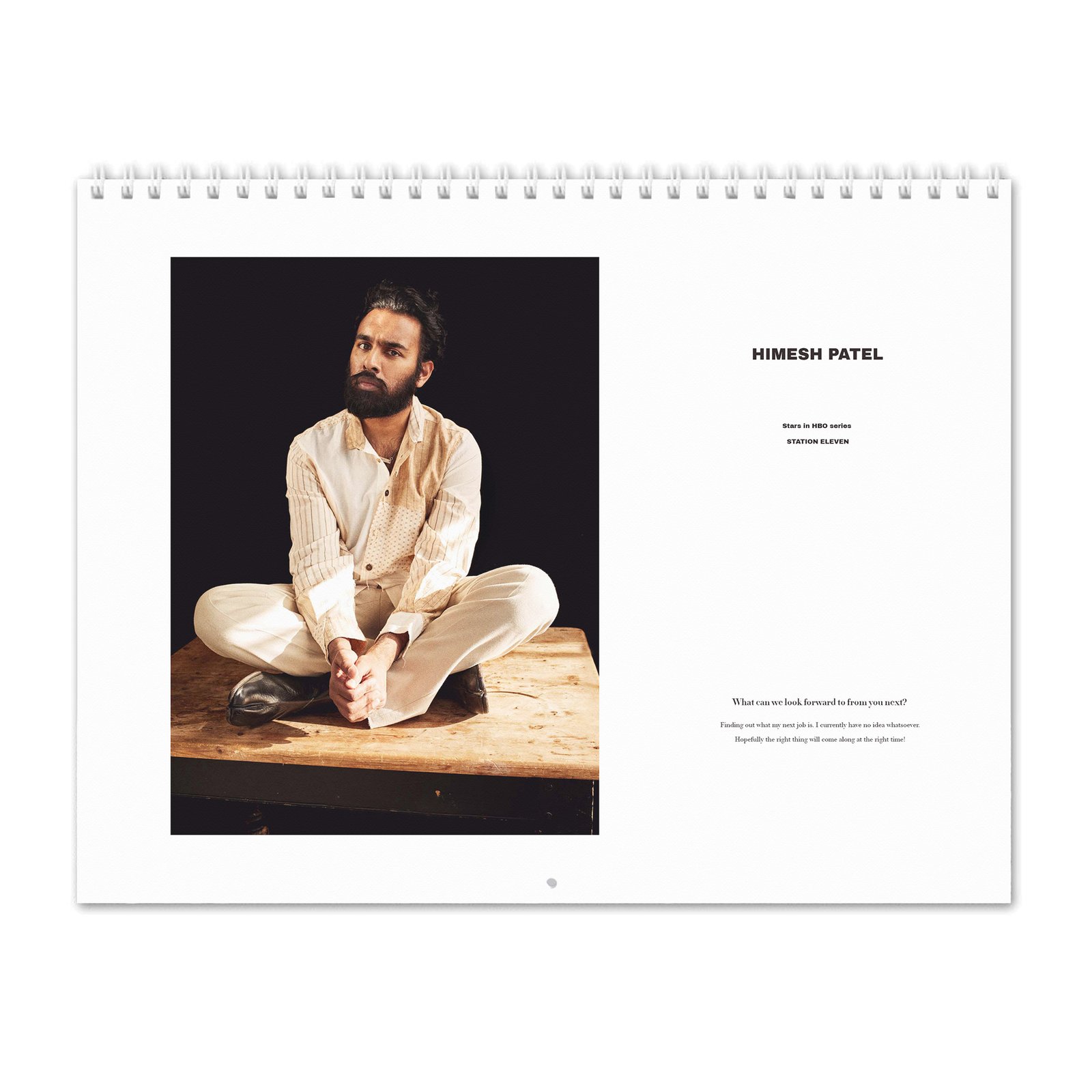 00 Himesh Patel - Content 2027 Wall Calendar