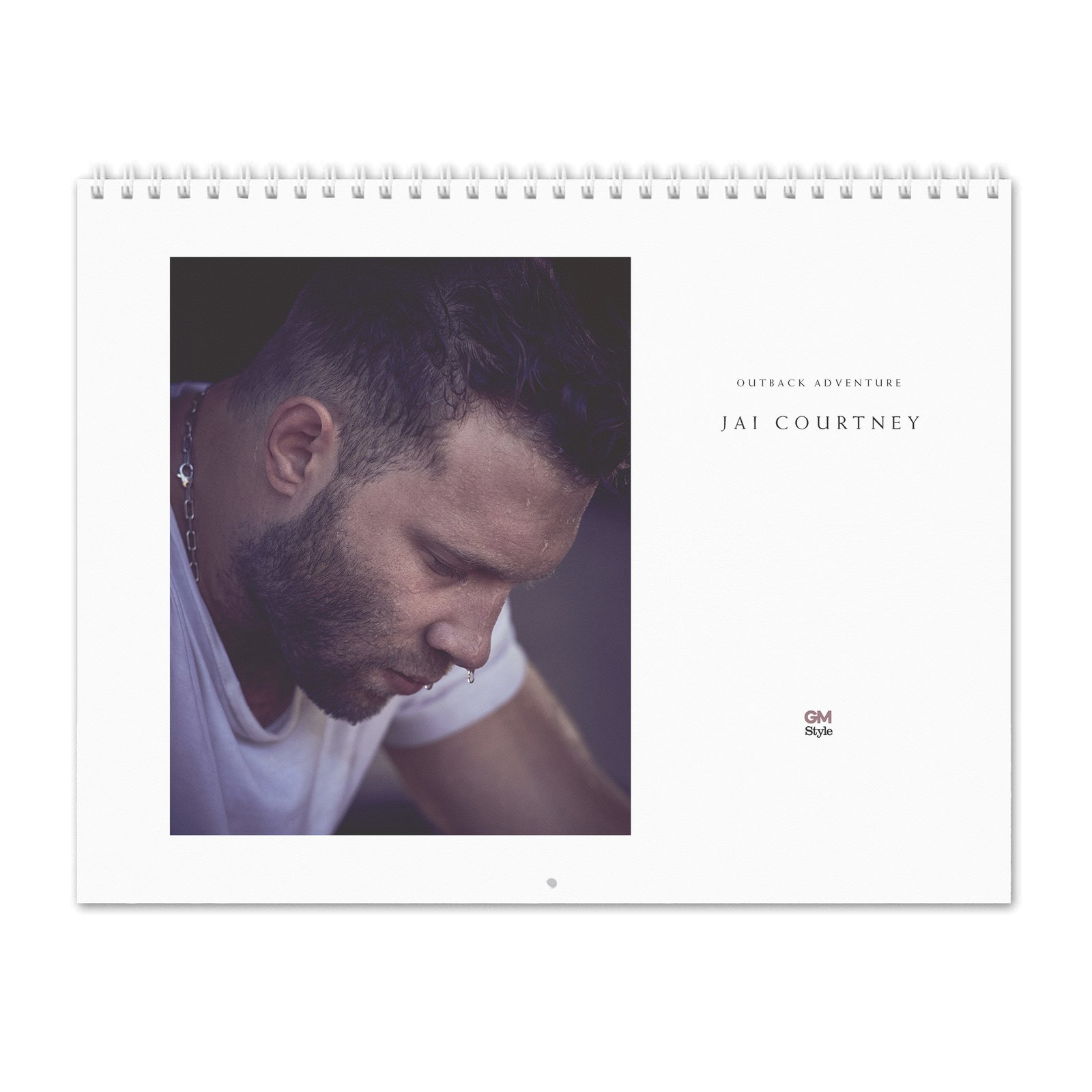 00 Jai Courtney - Outback Adventure 2027 Wall Calendar