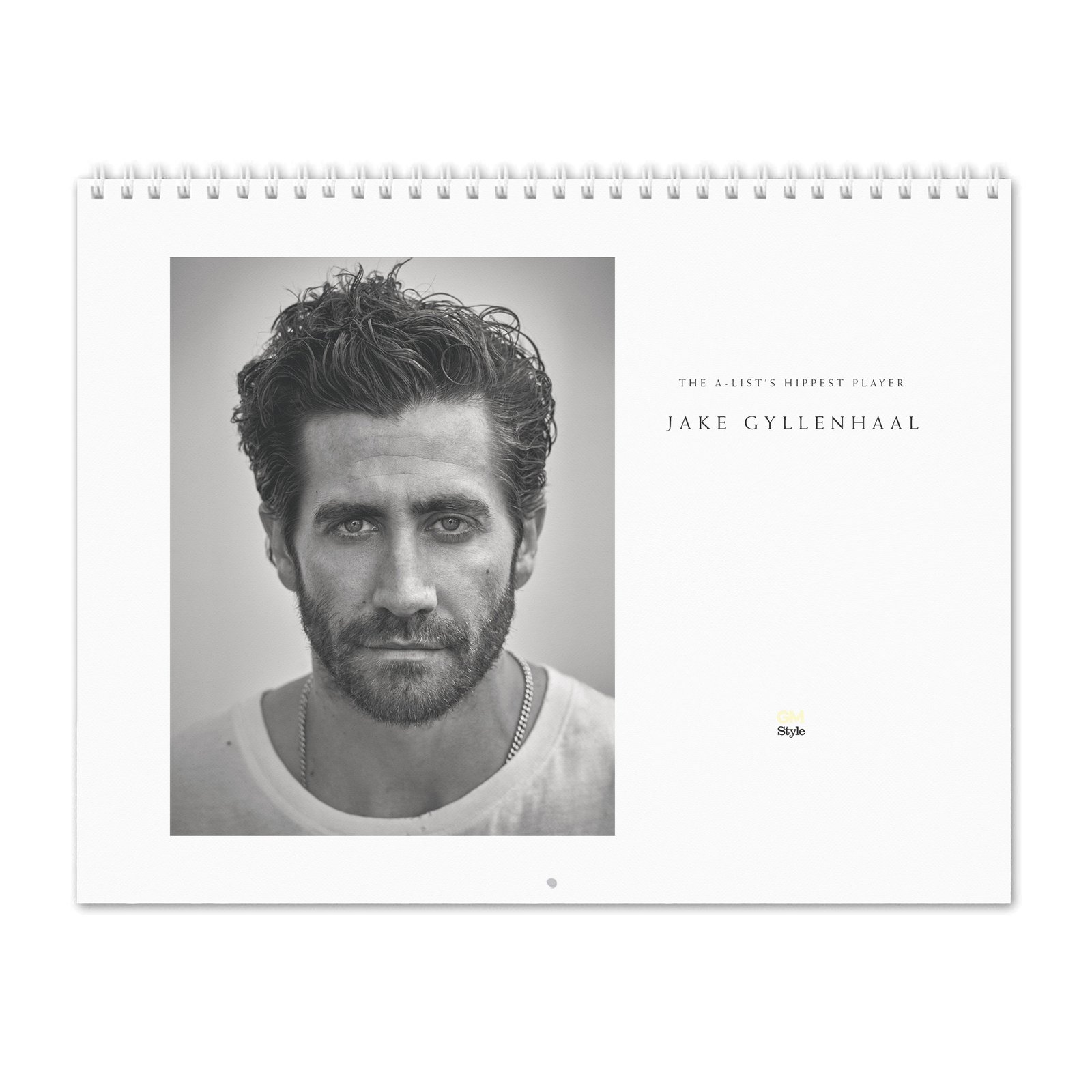 00 Jake Gyllenhaal - The A-List's Hippest Player 2027 Wall Calendar