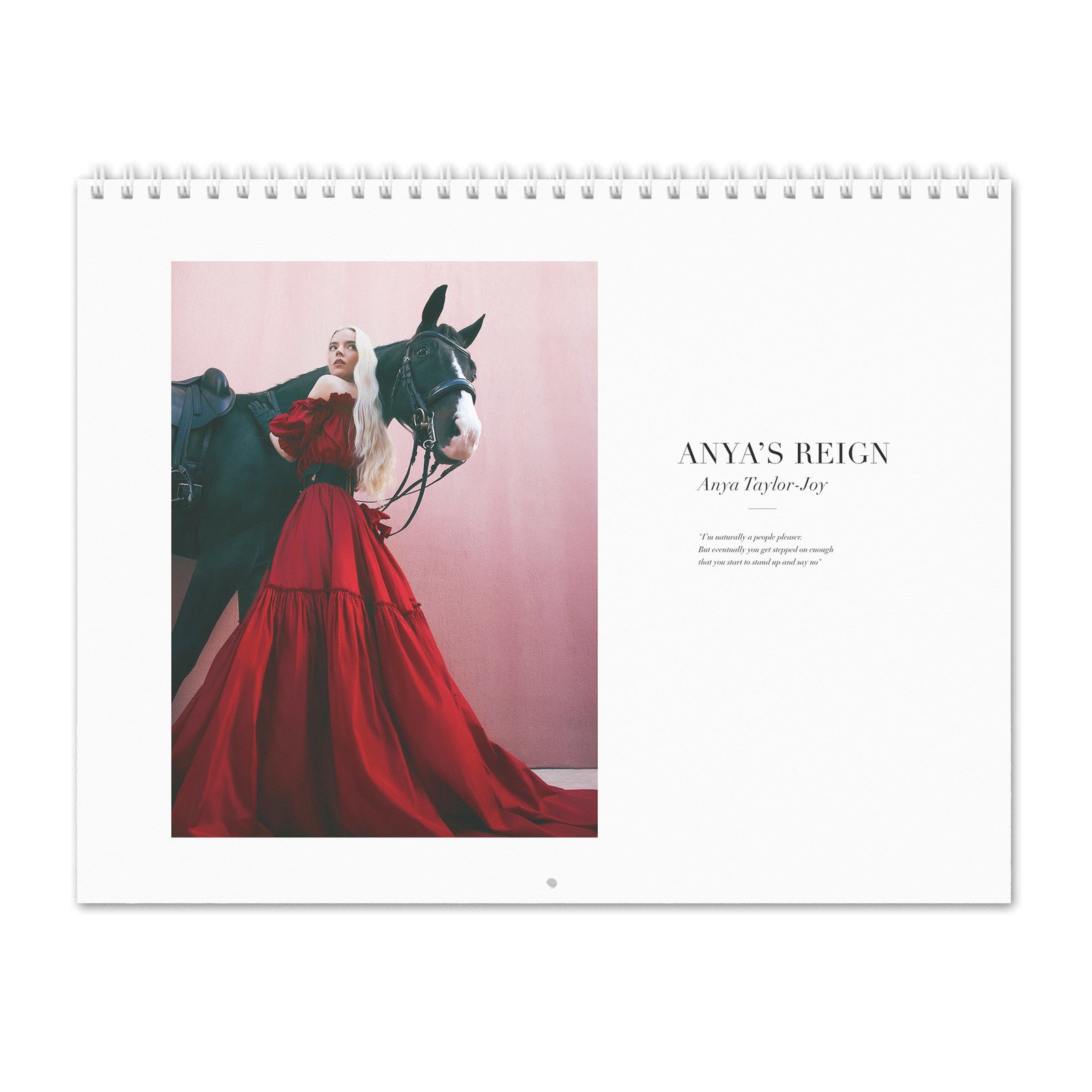 Anya Taylor-Joy - Anya's Reign 2027 Wall Calendar
