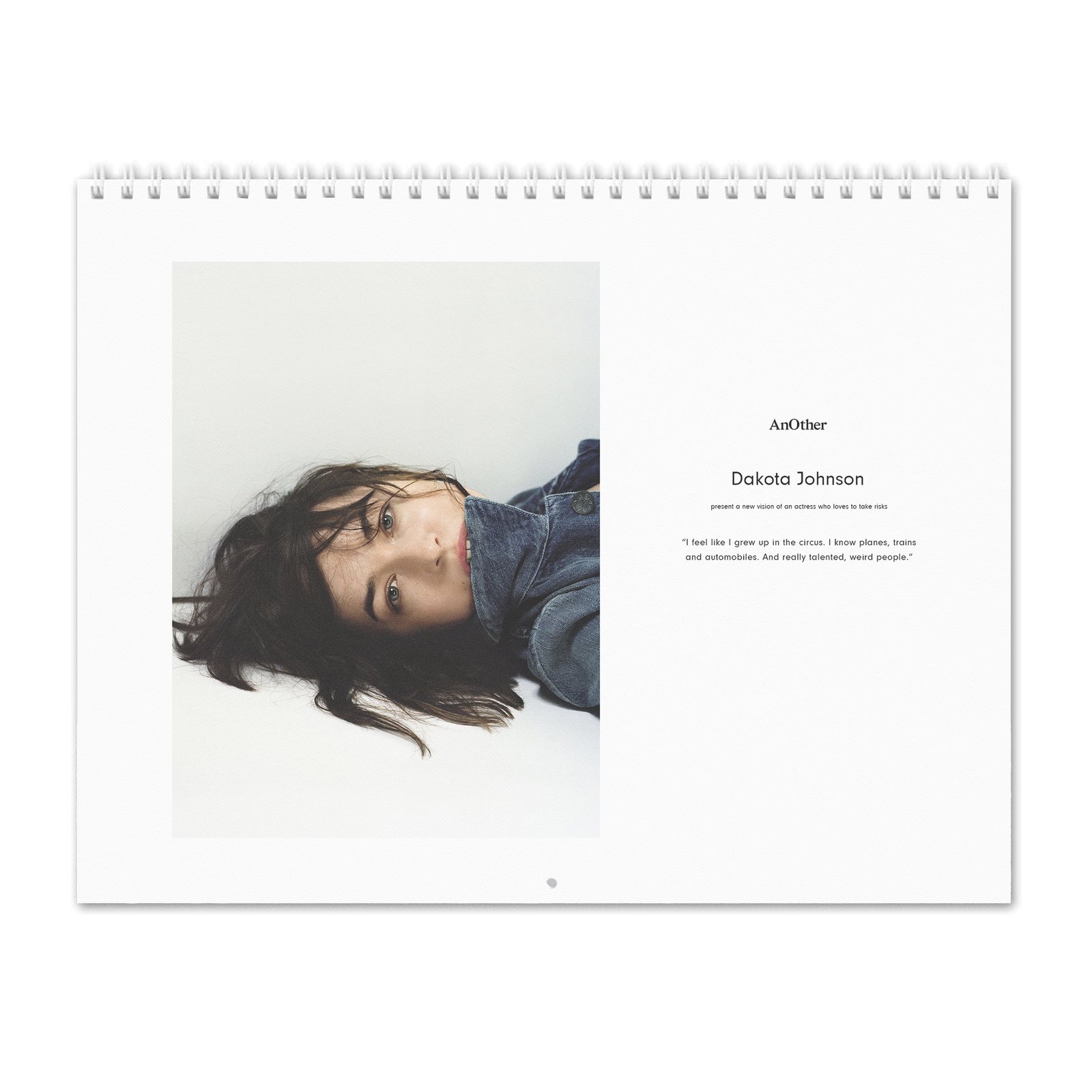 Dakota Johnson - Present A New Vision 2027 Wall Calendar