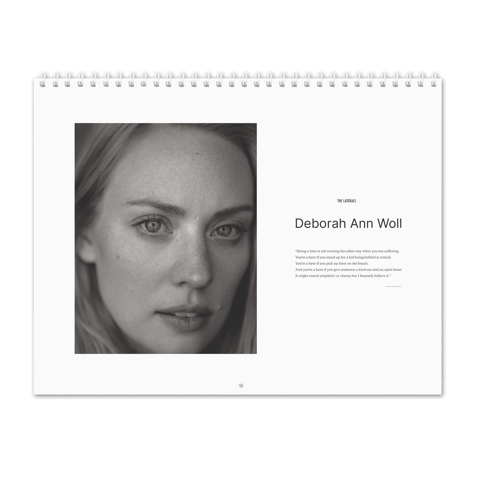 Deborah Ann Woll  - Laterals 2027 Wall Calendar