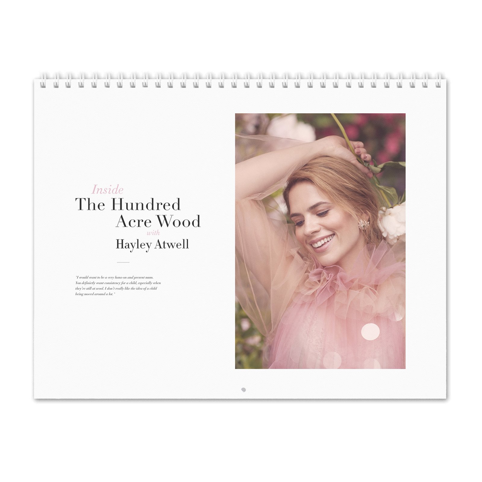 00 Hayley Atwell - Inside The Hundred Acre Wood 2027 Wall Calendar
