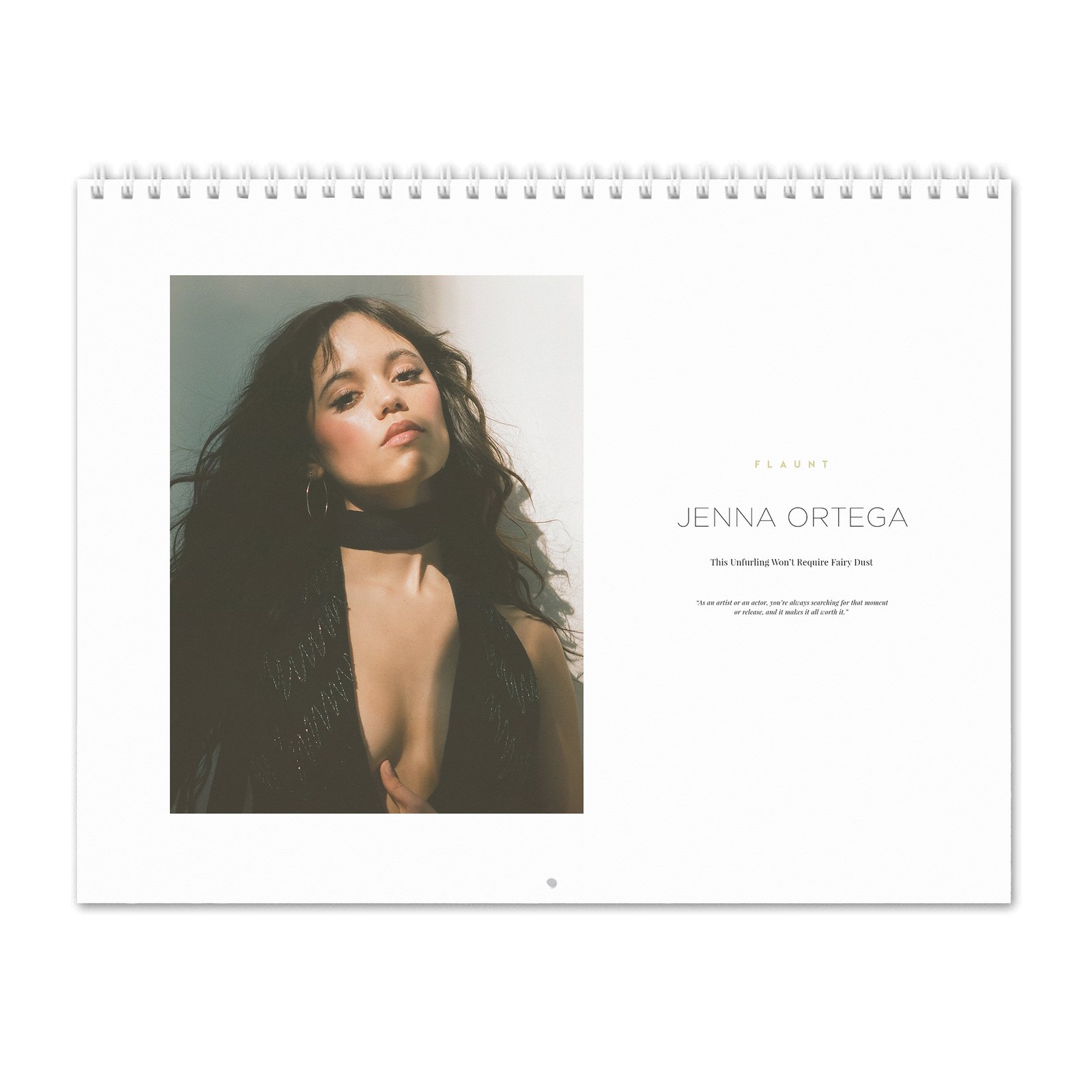 Jenna Ortega - Flaunt 2027 Wall Calendar