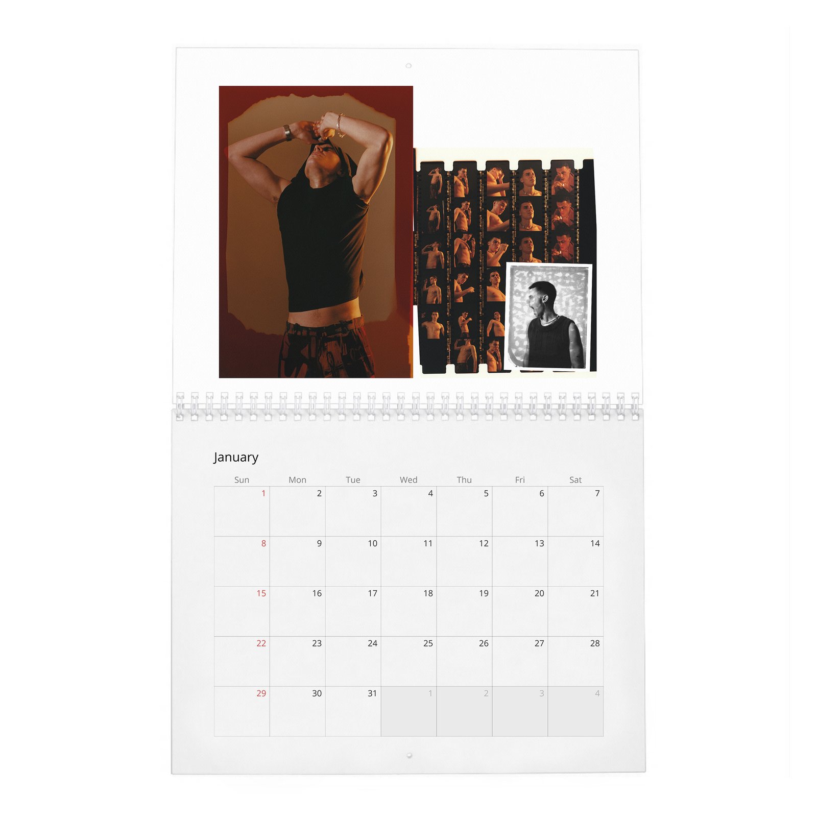 01 Aron Piper - In Conversation 2027 Wall Calendar
