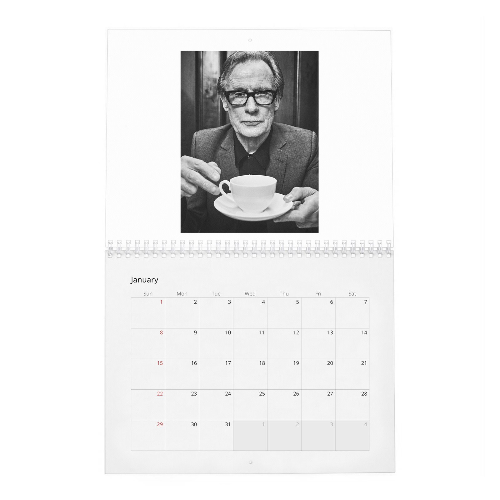 01 Bill Nighy - An Audience With 2027 Wall Calendar