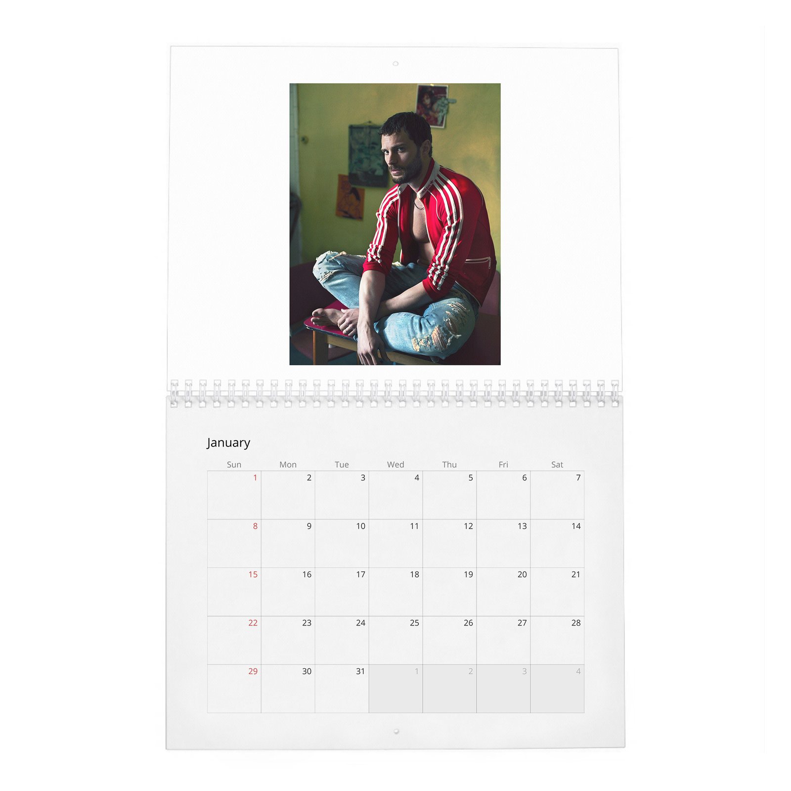 Jamie Dornan - Interview 2027 Wall Calendar