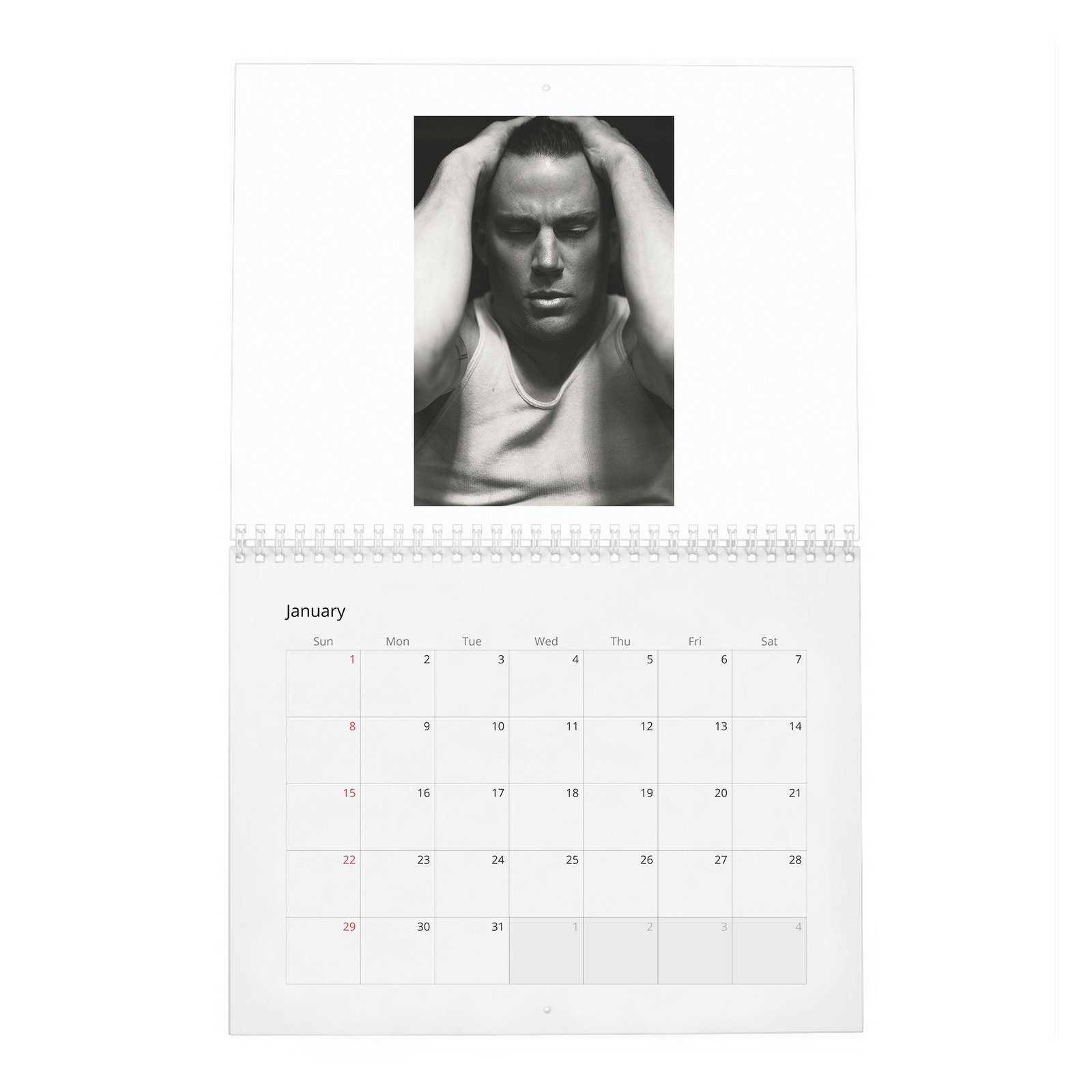 01 Channing Tatum - The Trials Of 2027 Wall Calendar