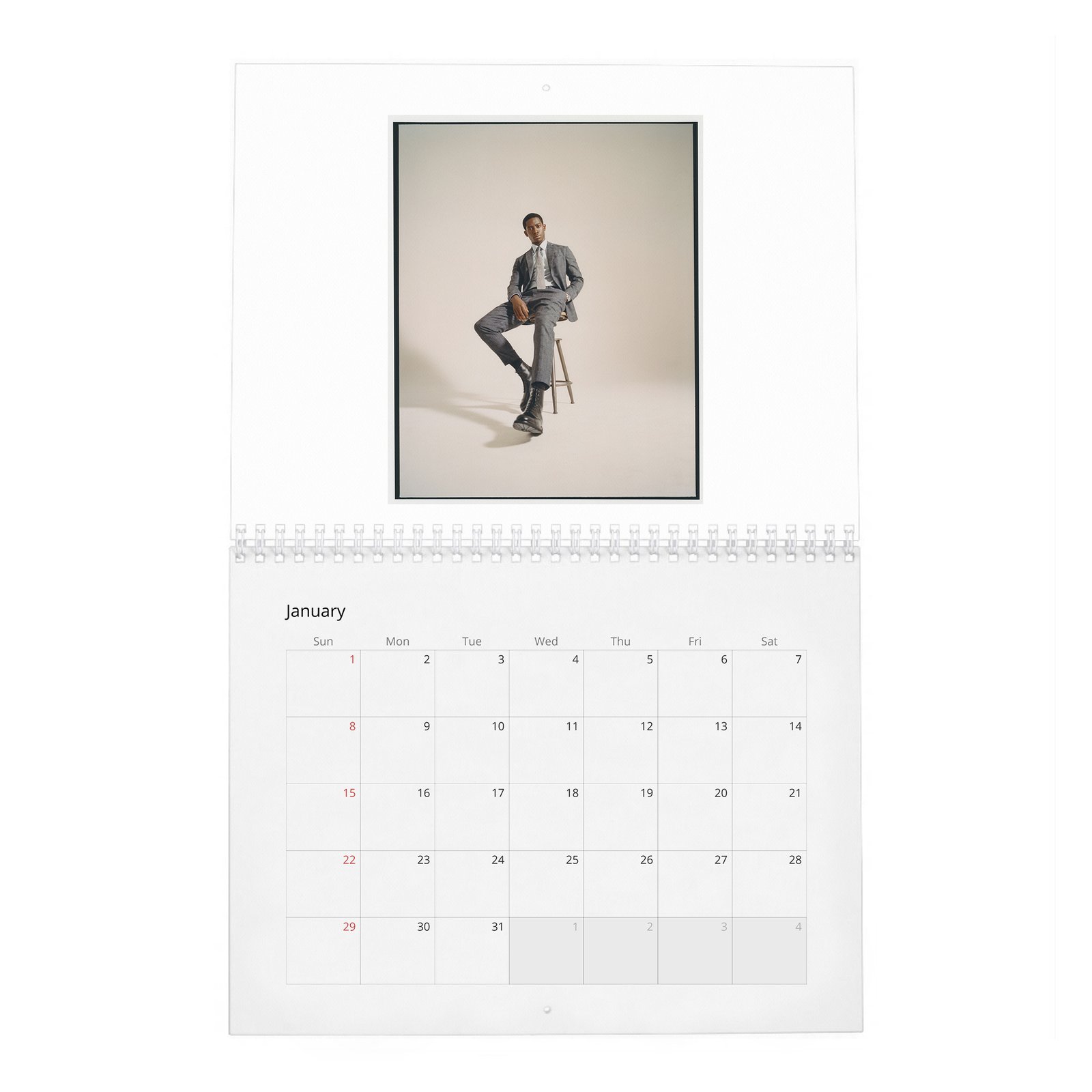 01 Damson Idris - Damn Son 2027 Wall Calendar