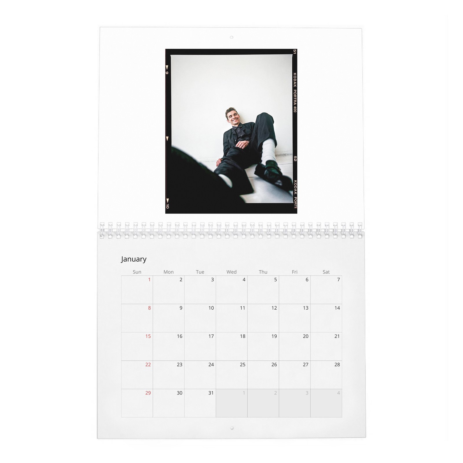 01 Dave Franco - In Conversation 2027 Wall Calendar