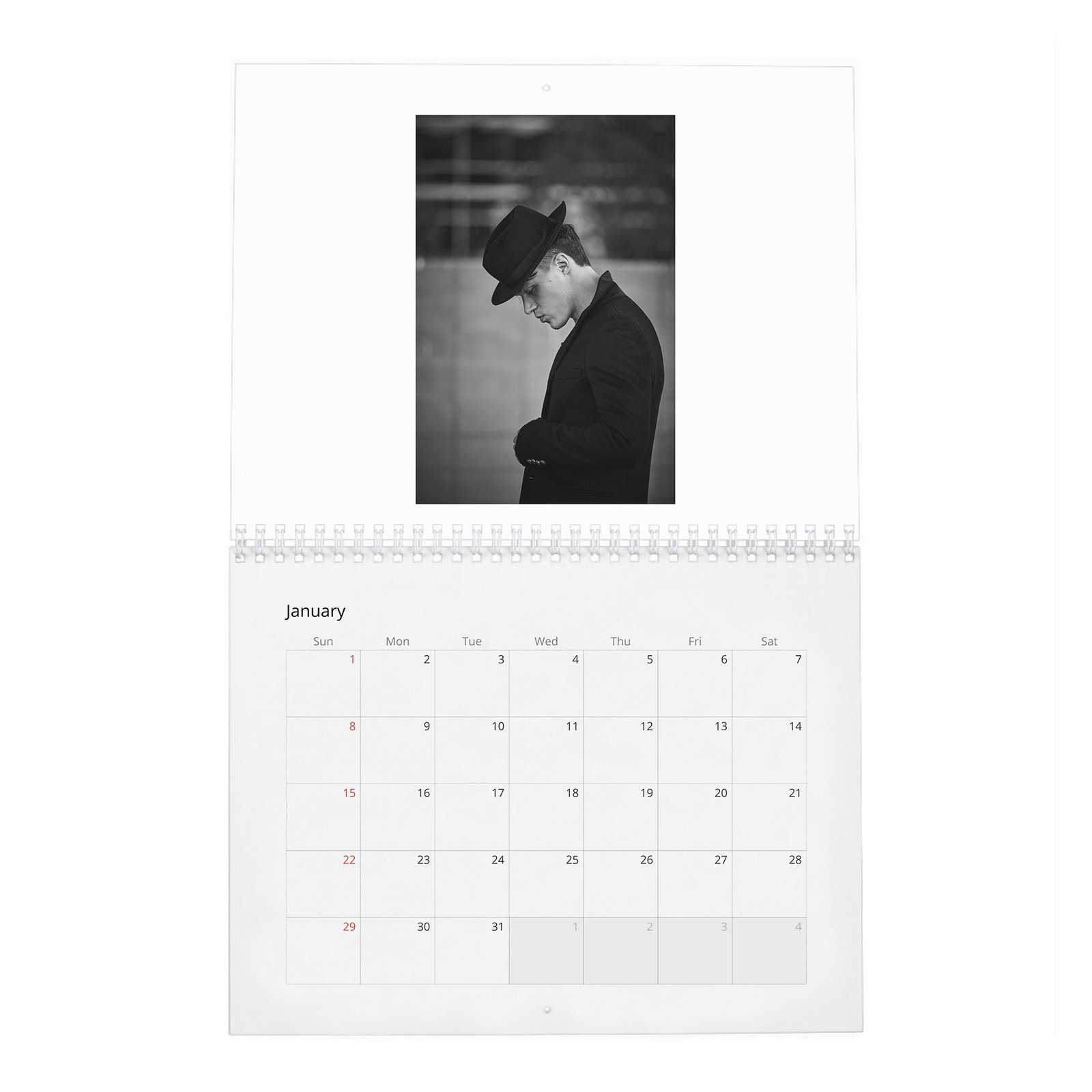 Finn Wittrock - Flaunt 2027 Wall Calendar