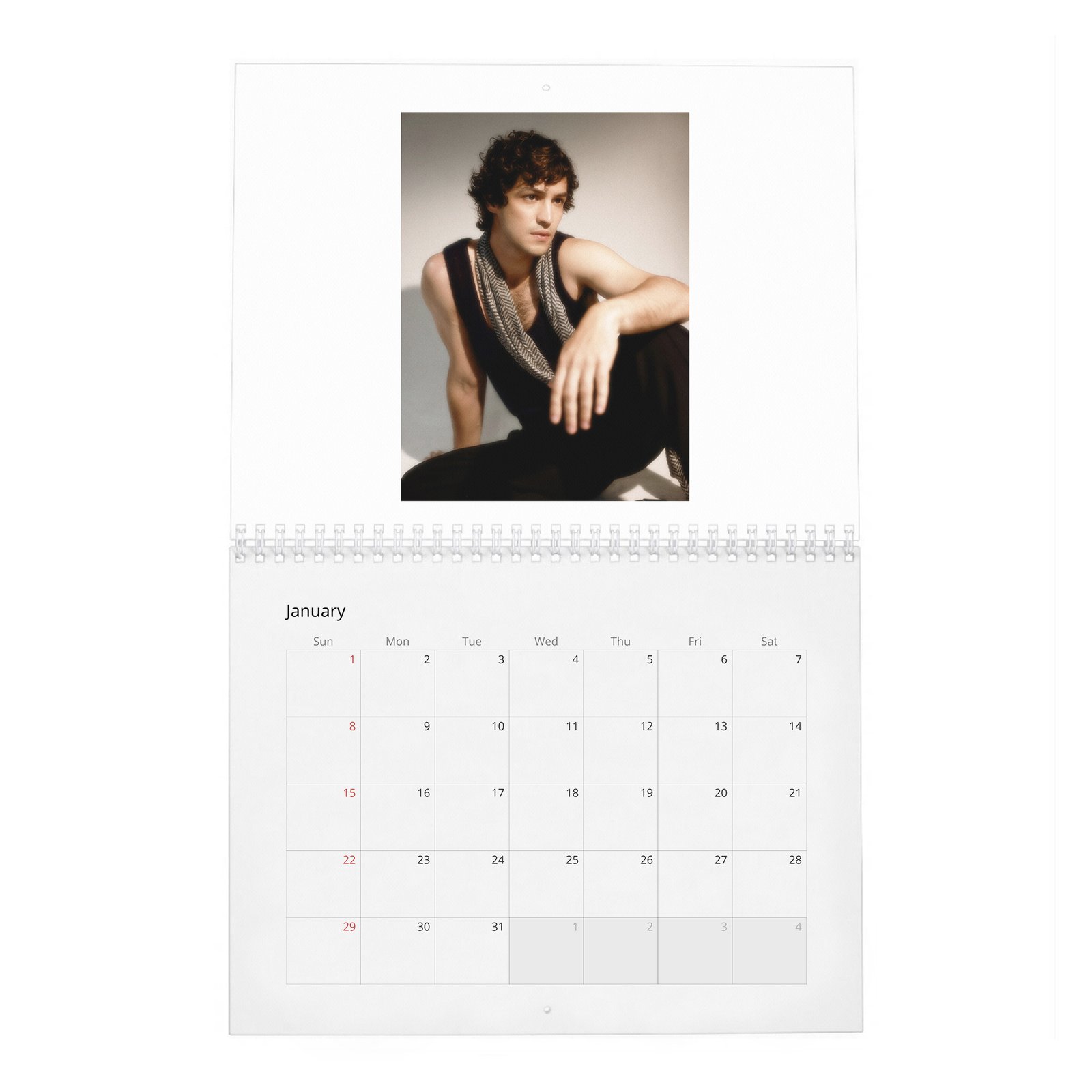 01 Gabriel Leone - Content 2027 Wall Calendar