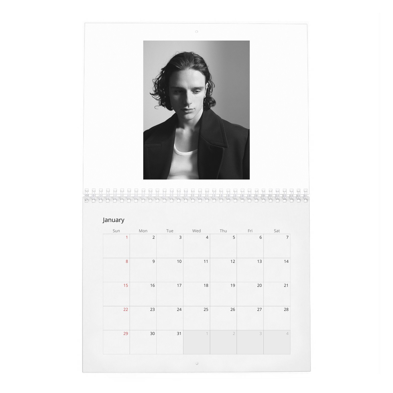 Harry Collett - Fire In The Belly 2027 Wall Calendar