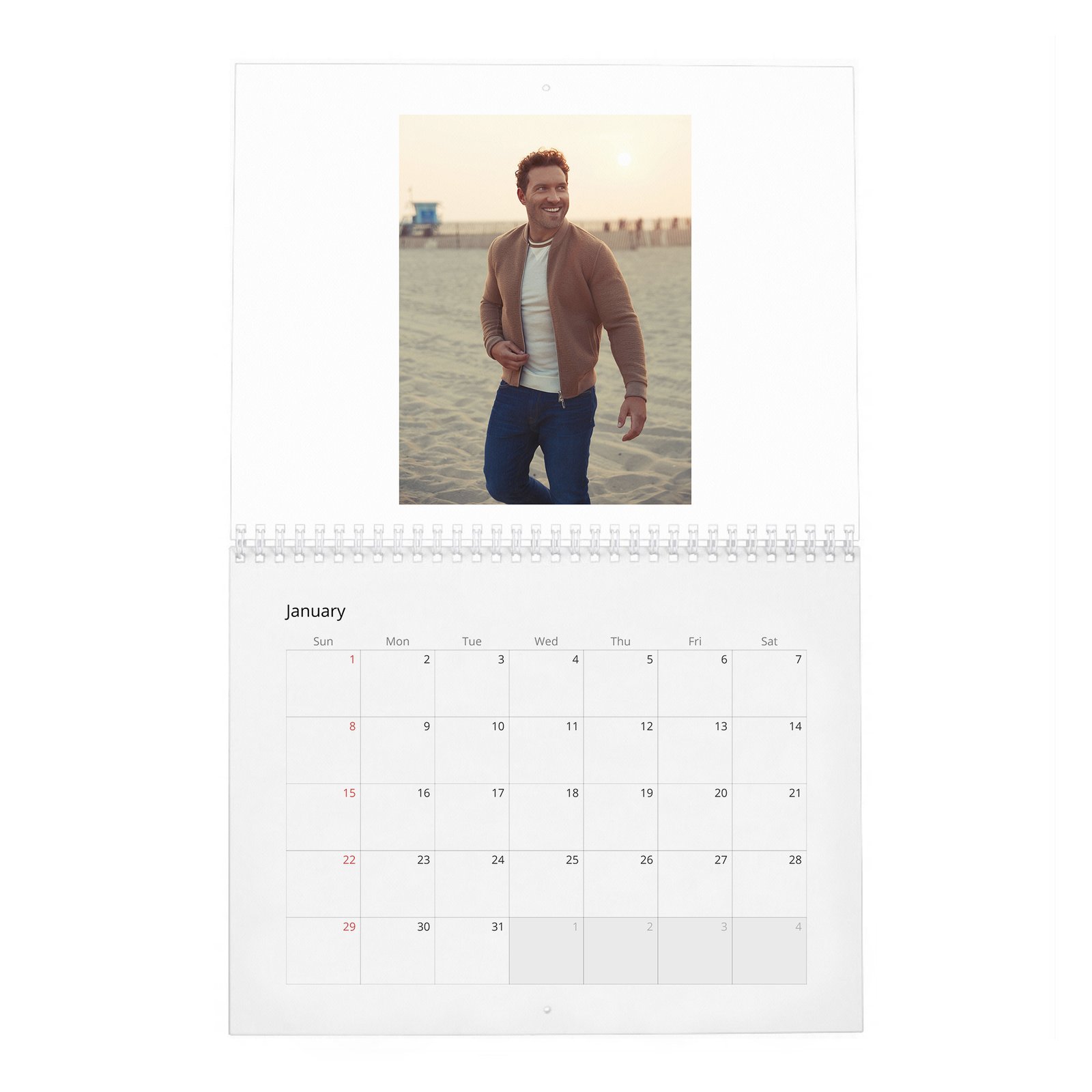 Jai Courtney - The Killer In Me 2027 Wall Calendar