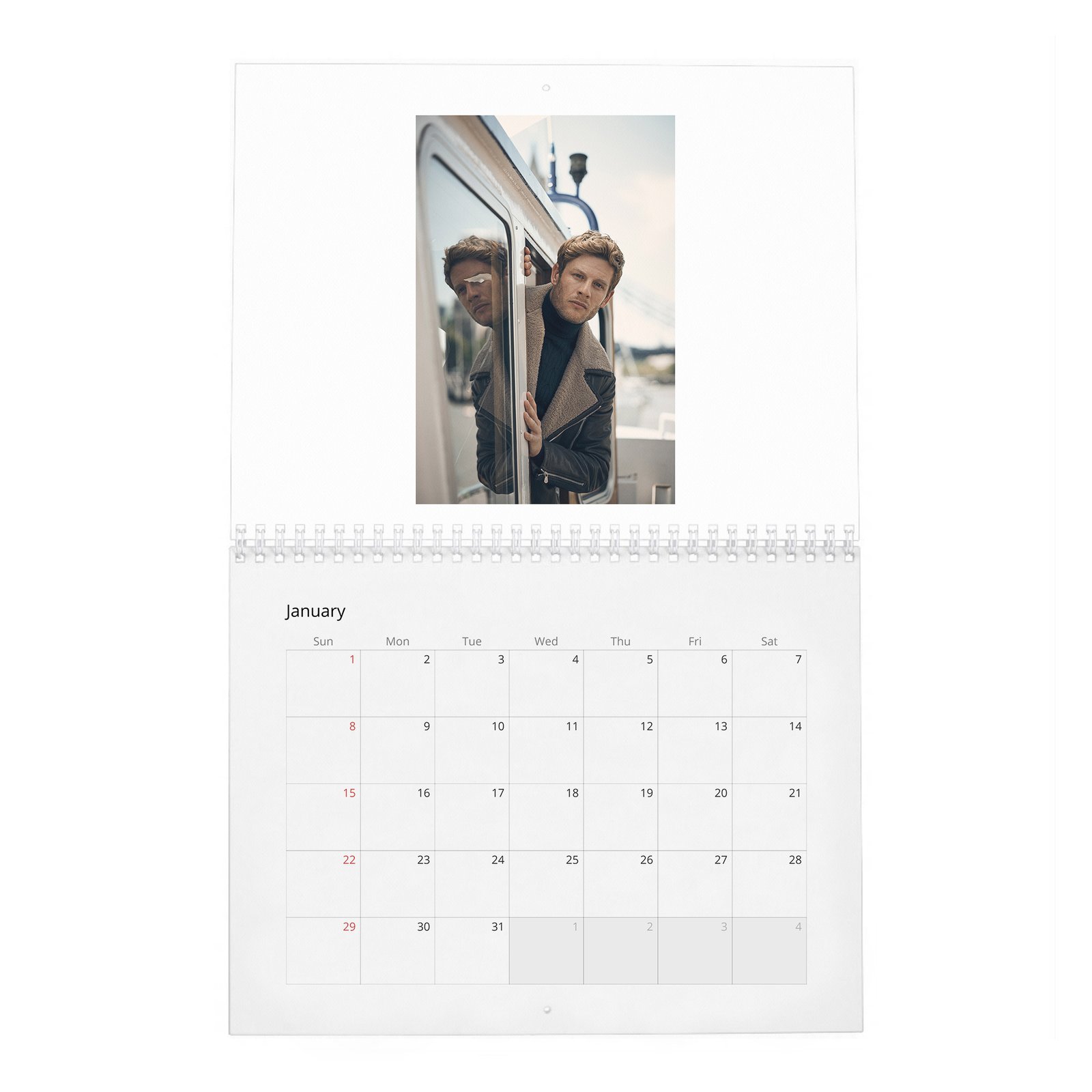 James Franco - The Real 2027 Wall Calendar