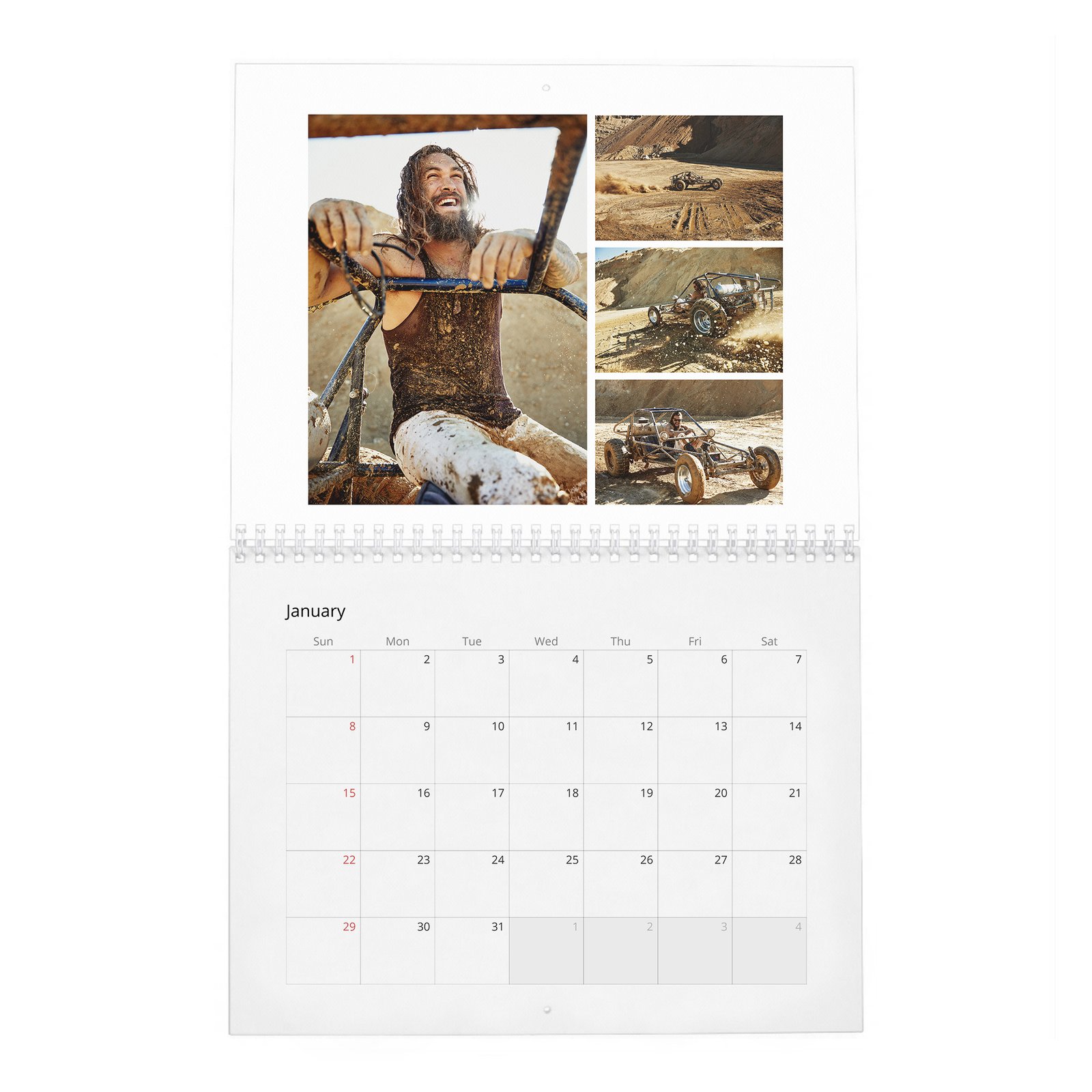 01 Jason Momoa - A New Hero Is Born 2027 Wall Calendar