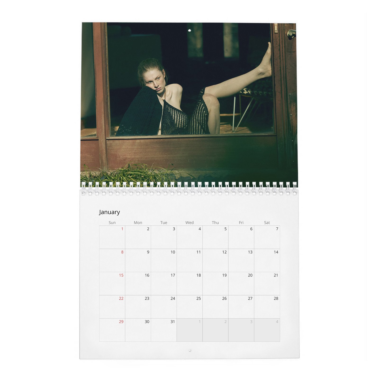 01 (2) Hunter Schafer - Art & Expression 2027 Wall Calendar