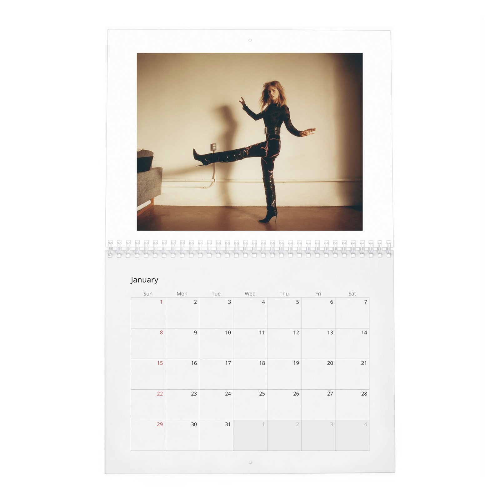 Samara Weaving - Content 2027 Wall Calendar