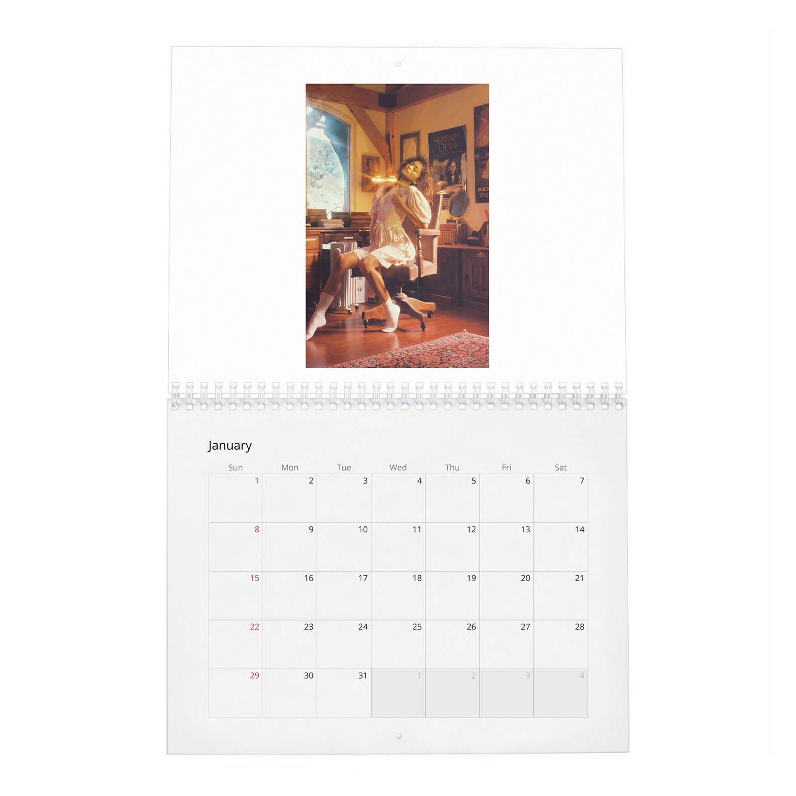 Zendaya - Wonderland 2027 Wall Calendar