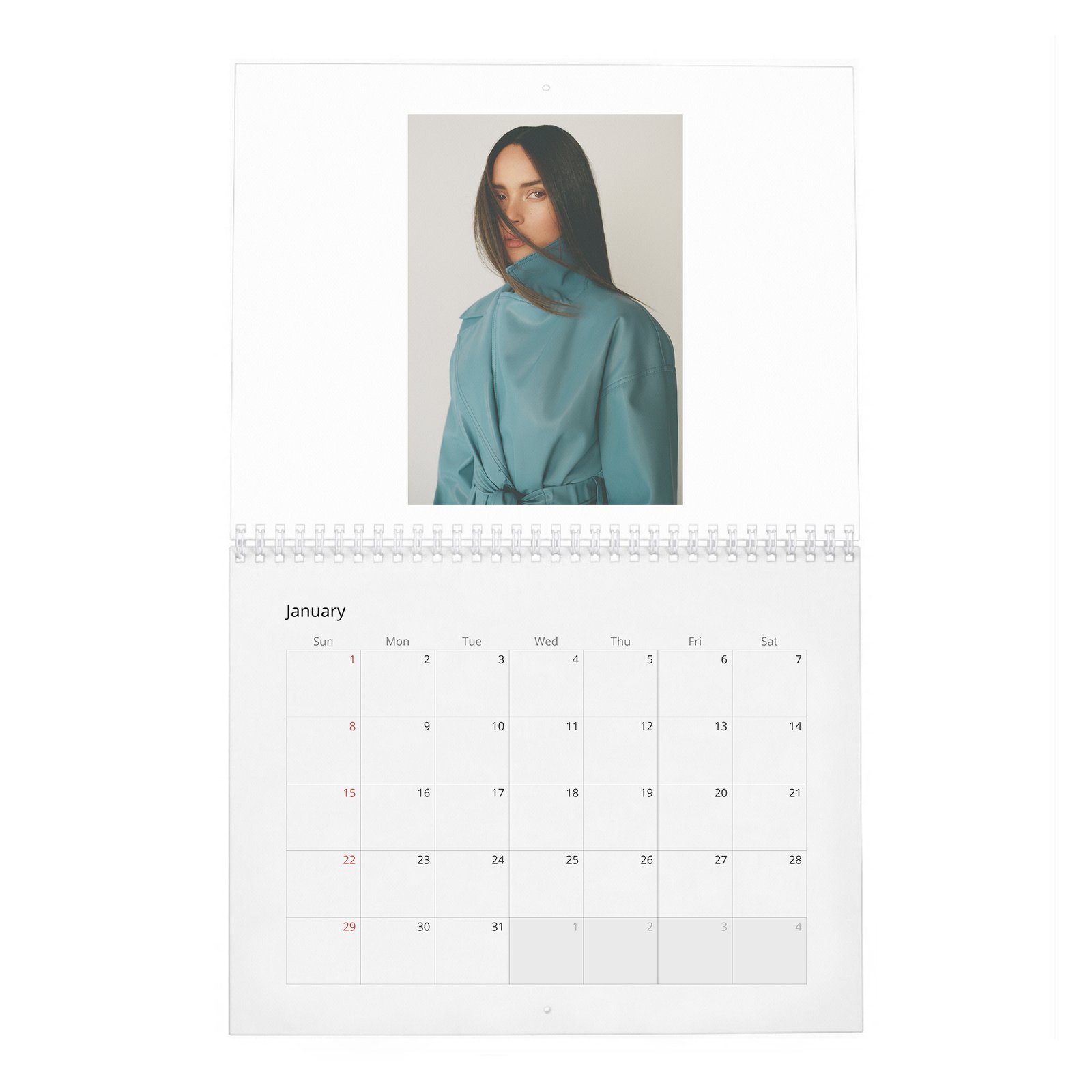 01 Adria Arjona - Laterals 2027 Wall Calendar