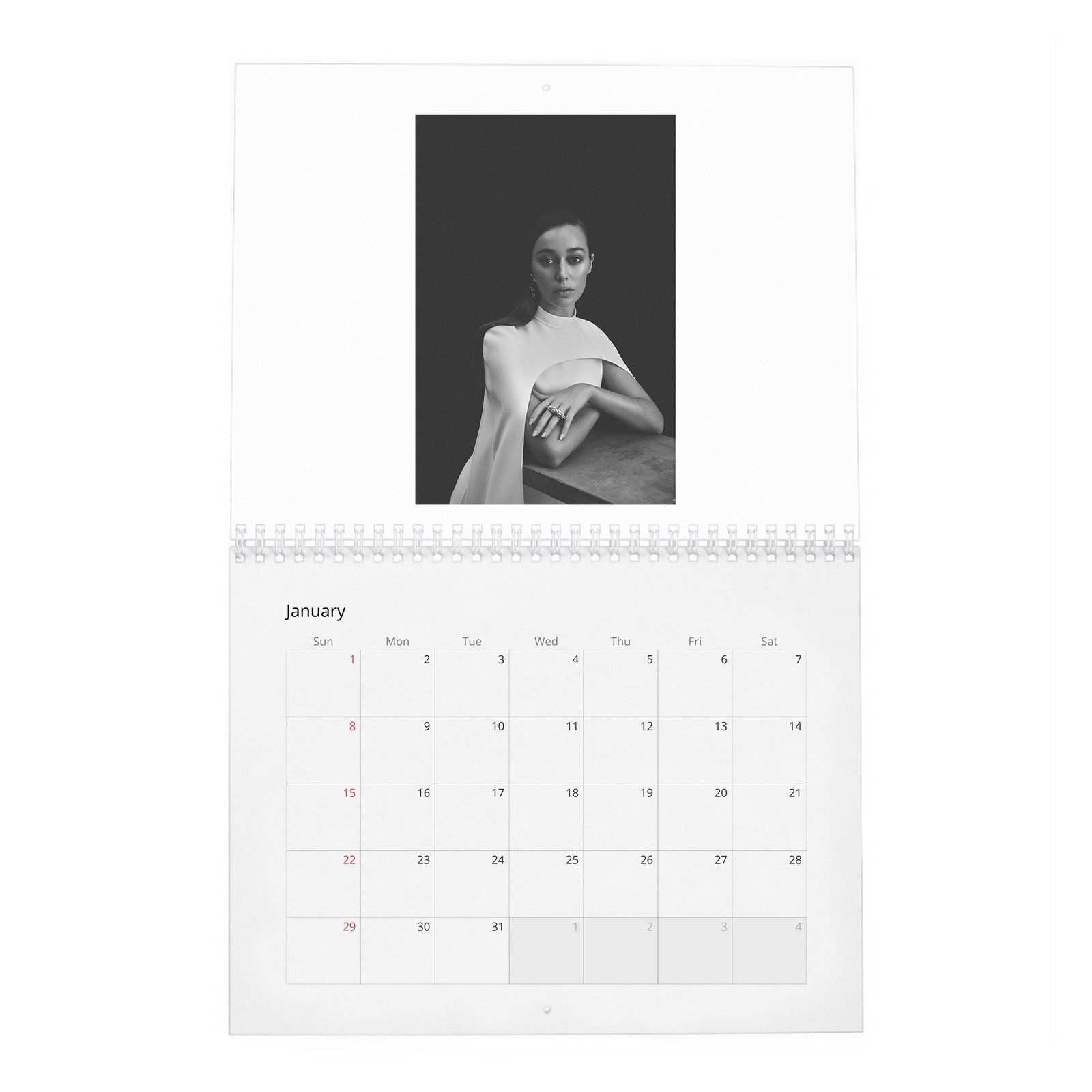 01 Alycia Debnam-Carey - Fashion's New Darling 2027 Wall Calendar