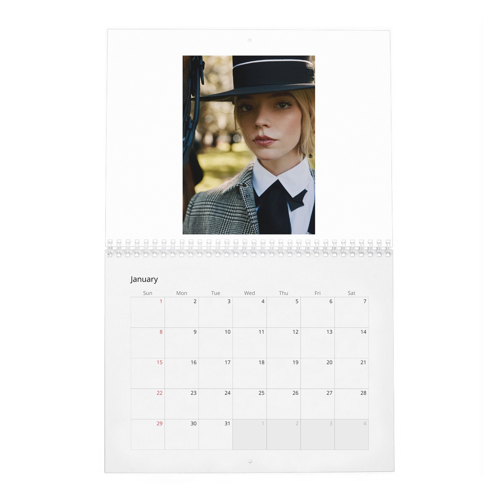 01 Anya Taylor-Joy - Anya's Reign 2027 Wall Calendar