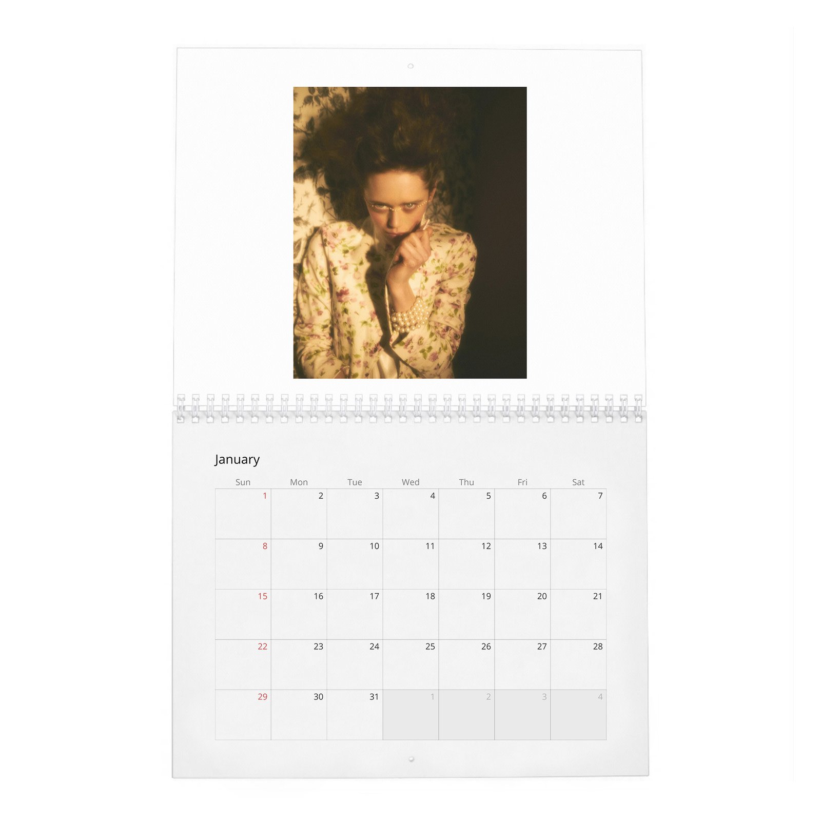01 Daisy Head - Perseverance And Limitlessness 2027 Wall Calendar