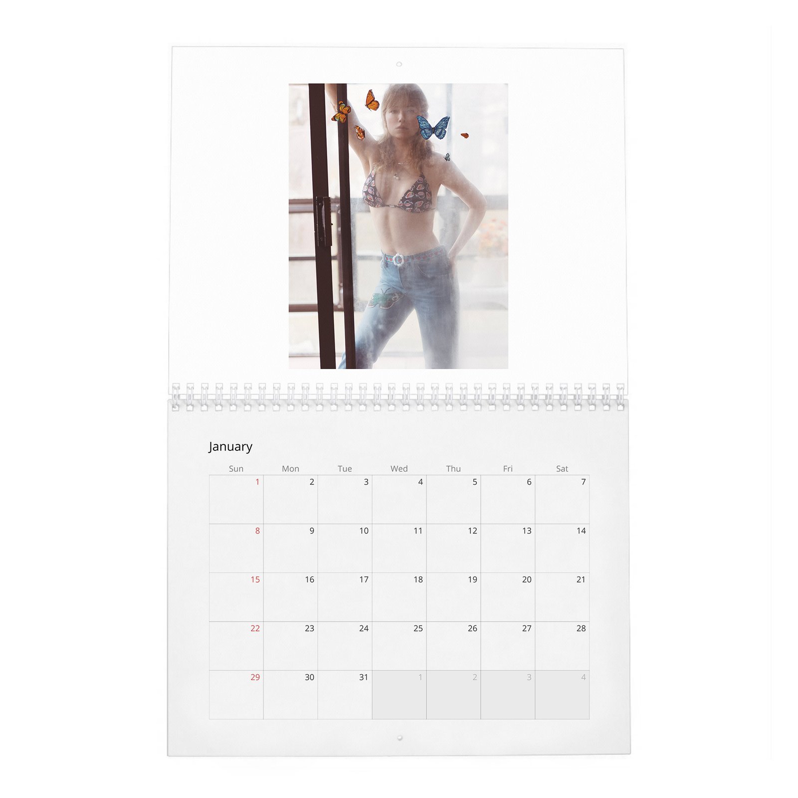 01 Haley Bennett - Interview 2027 Wall Calendar