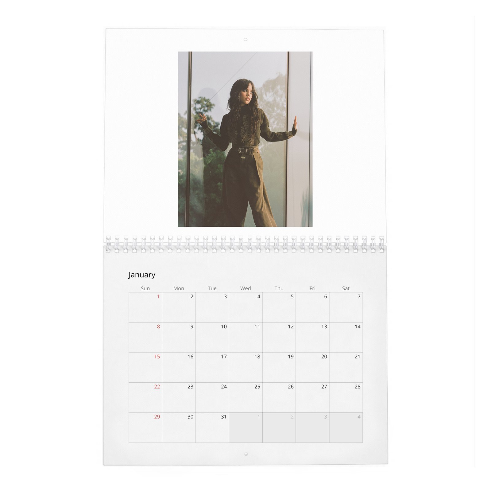 Jenna Ortega - Flaunt 2027 Wall Calendar