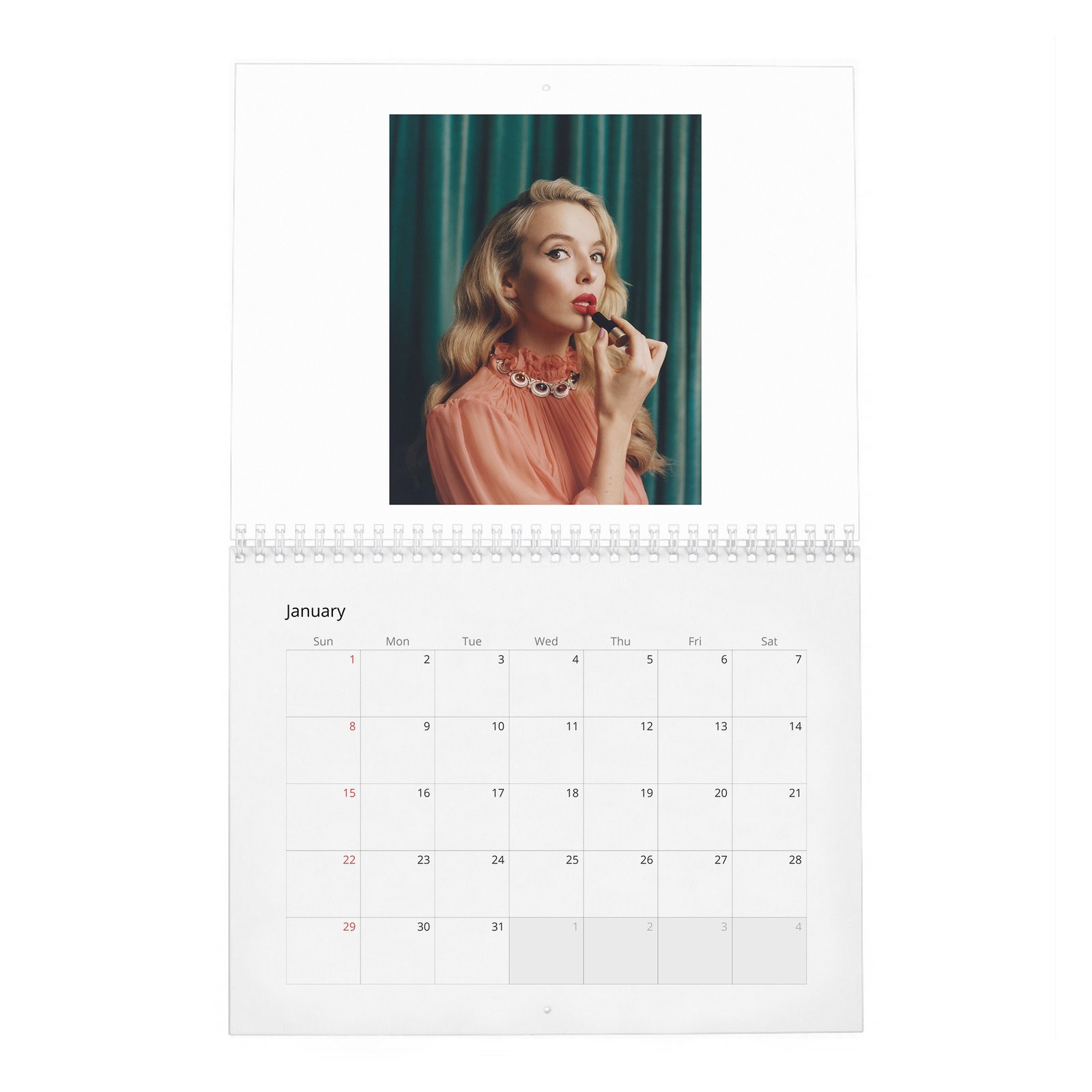 Jodie Comer - A Woman Of Influence 2027 Wall Calendar