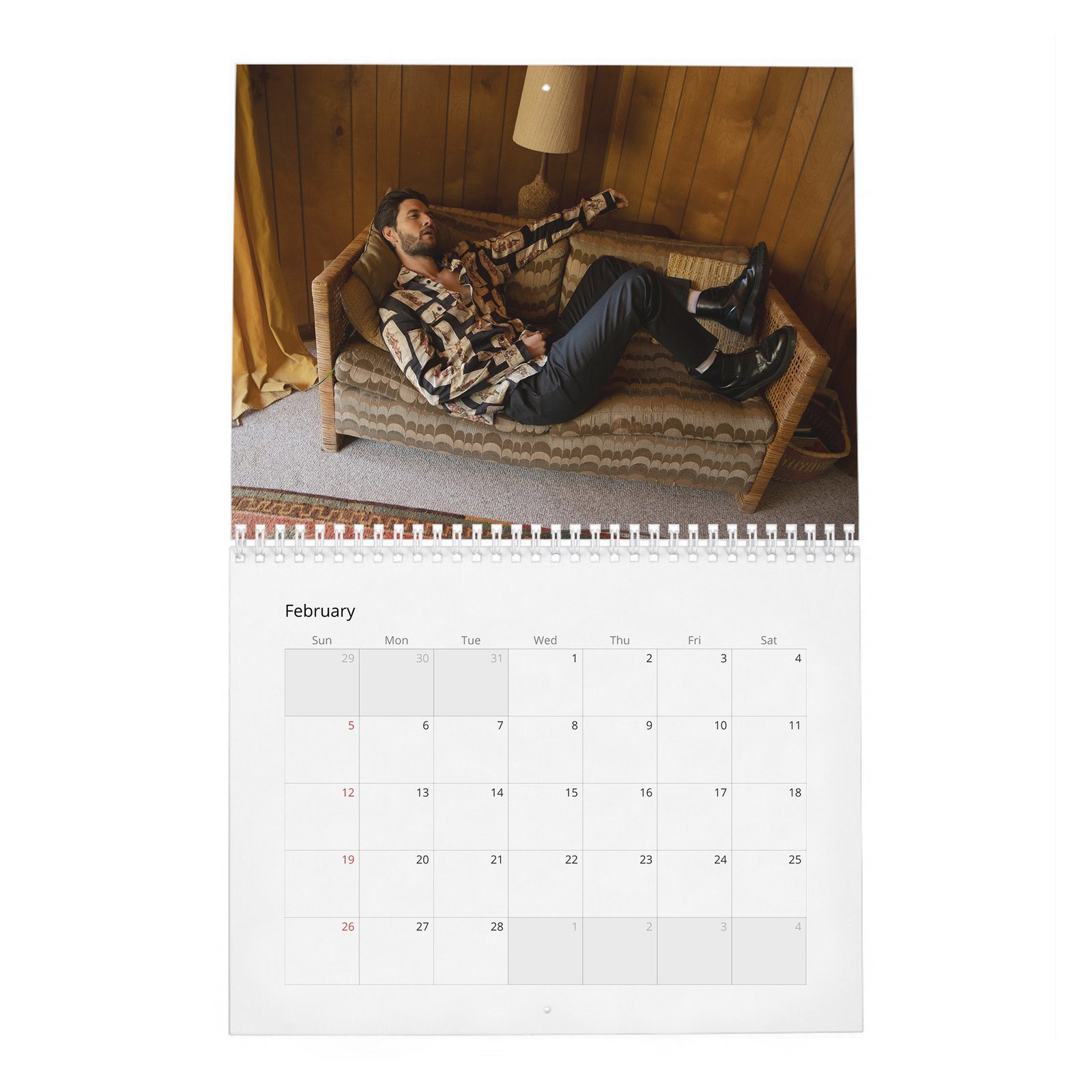 02 Ben Barnes - Never Stands Still 2027 Wall Calendar