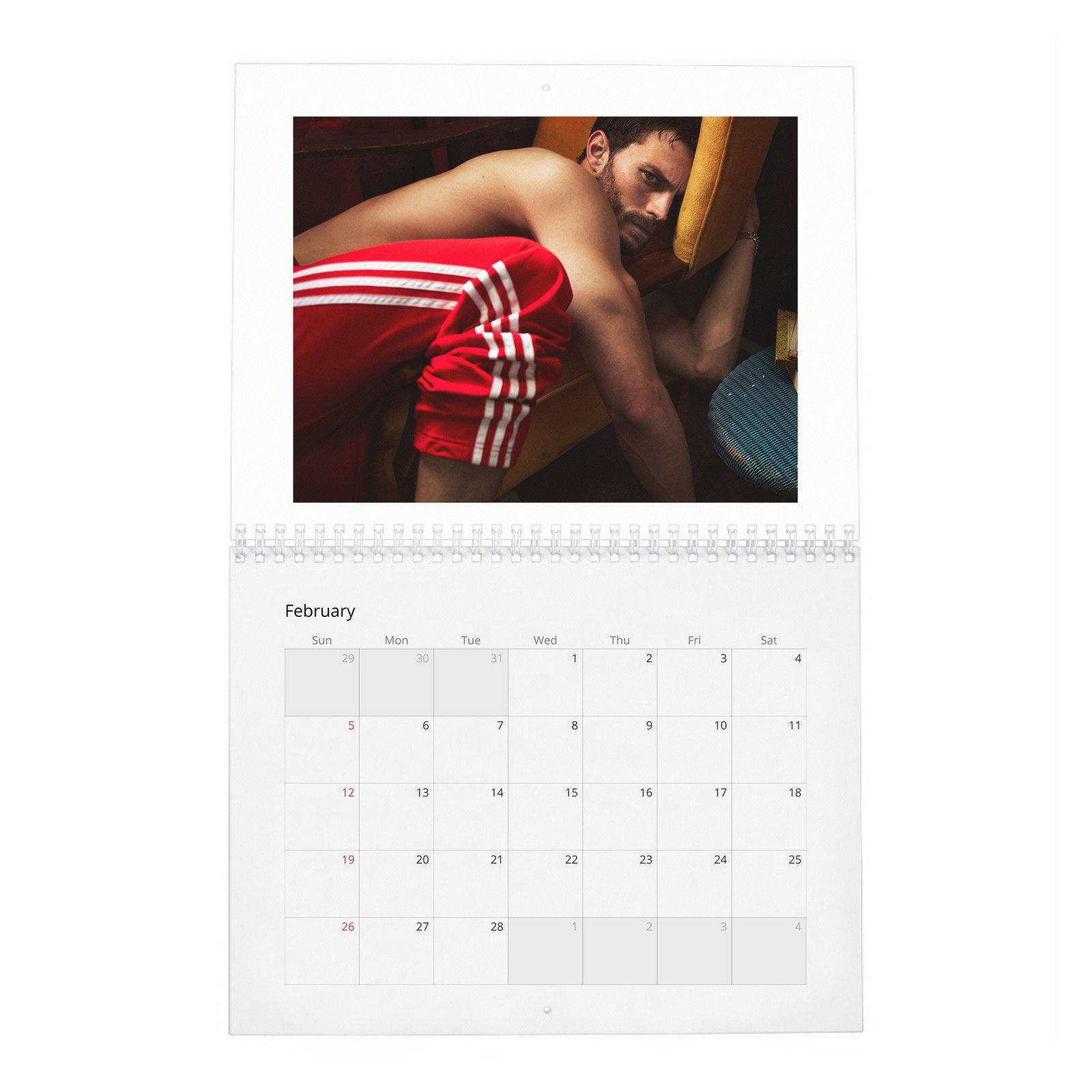 Jamie Dornan - Interview 2027 Wall Calendar