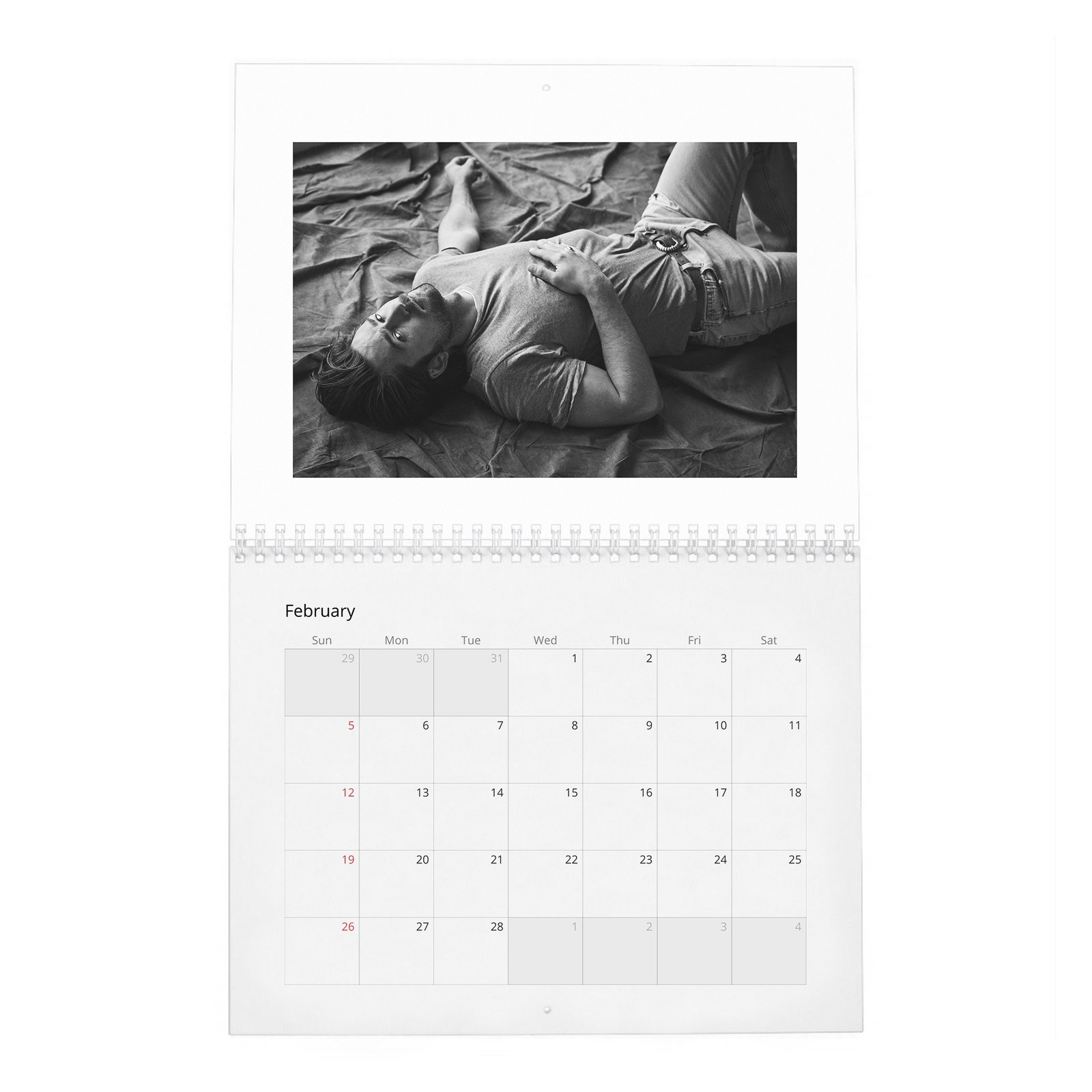 02 Brandon Sklenar - Man About Town 2027 Wall Calendar
