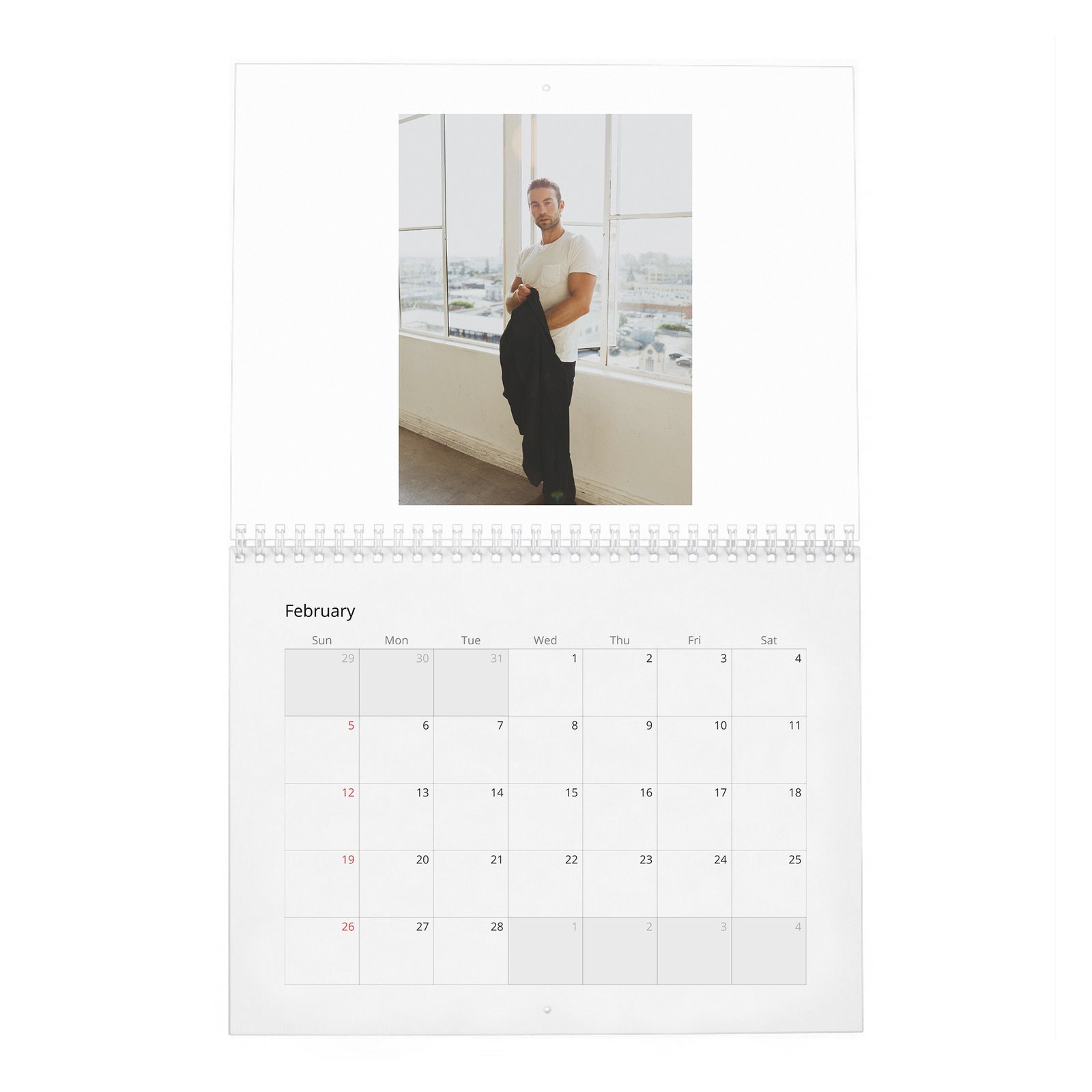 Chace Crawford - Man About Town 2027 Wall Calendar