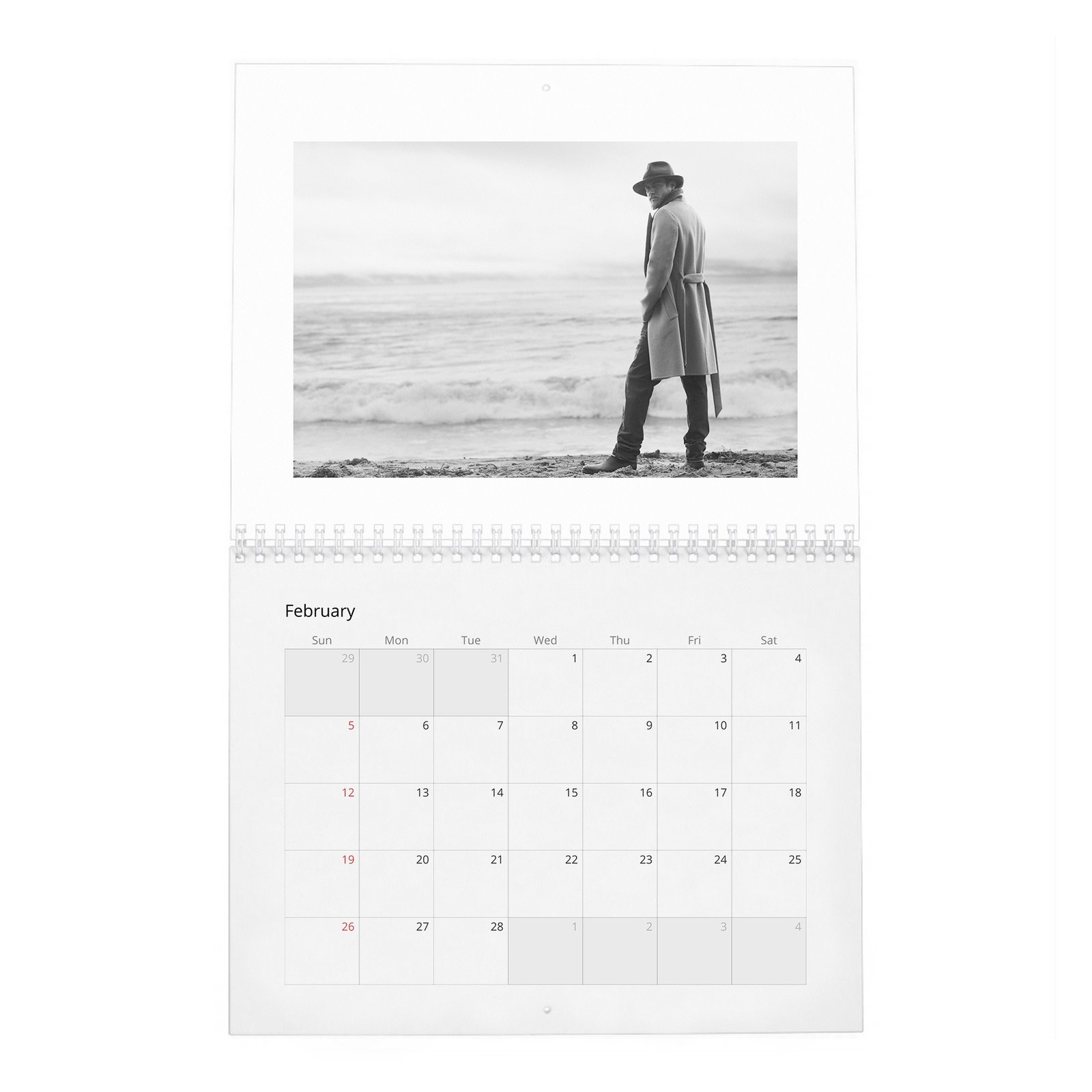 02 Charlie Hunnam - Man Of The World 2027 Wall Calendar