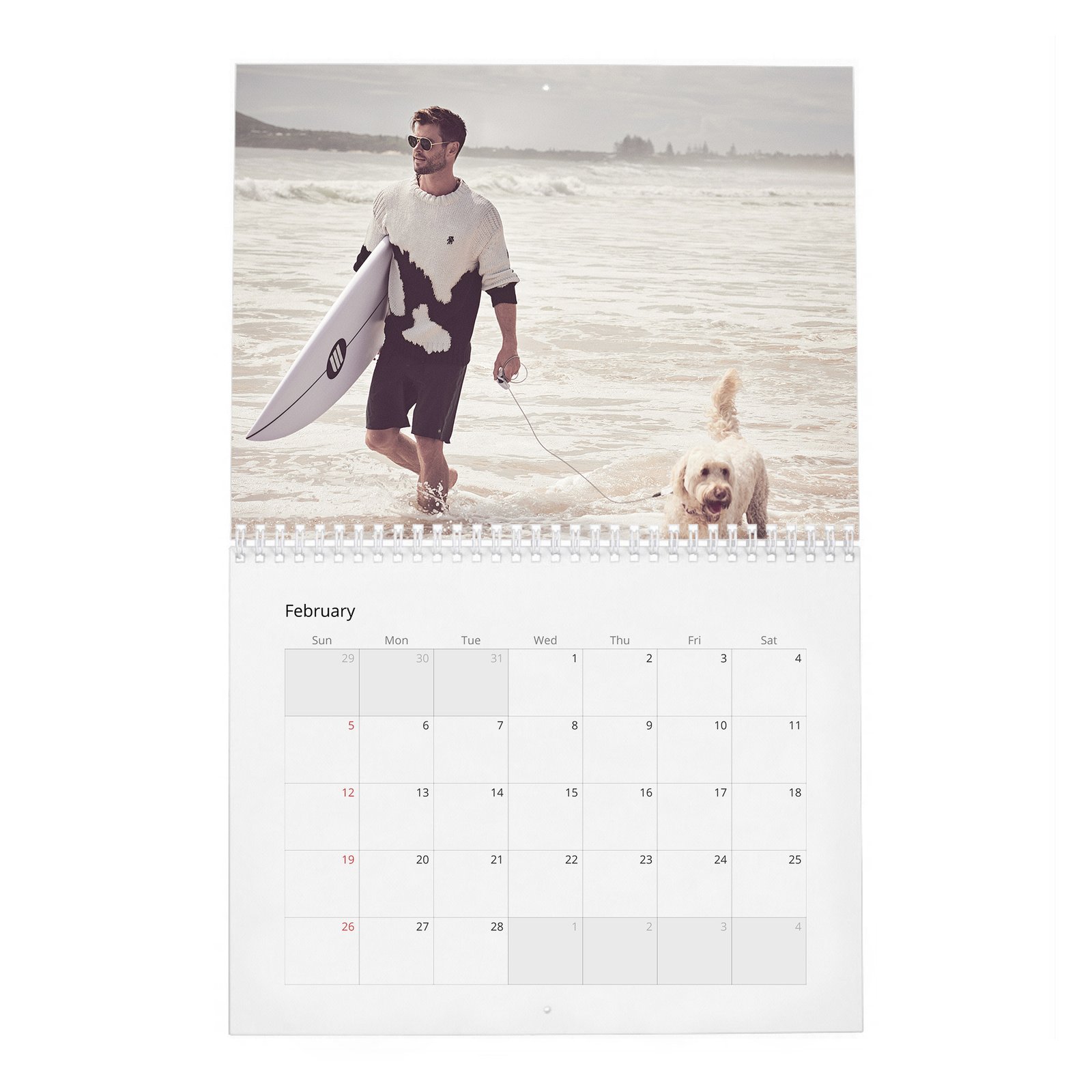 02 Chris Hemsworth - On Life During Uncertain Times 2027 Wall Calendar