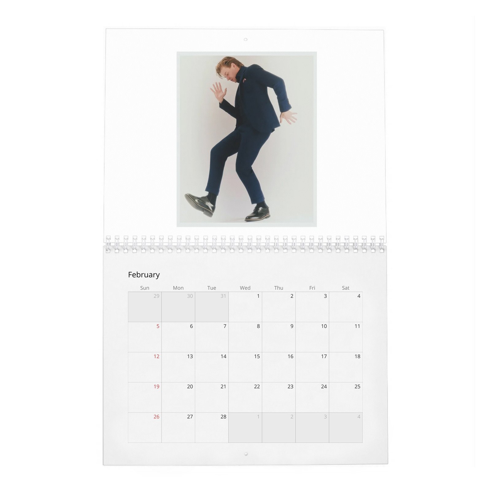 02 Jack Lowden - Laterals 2027 Wall Calendar