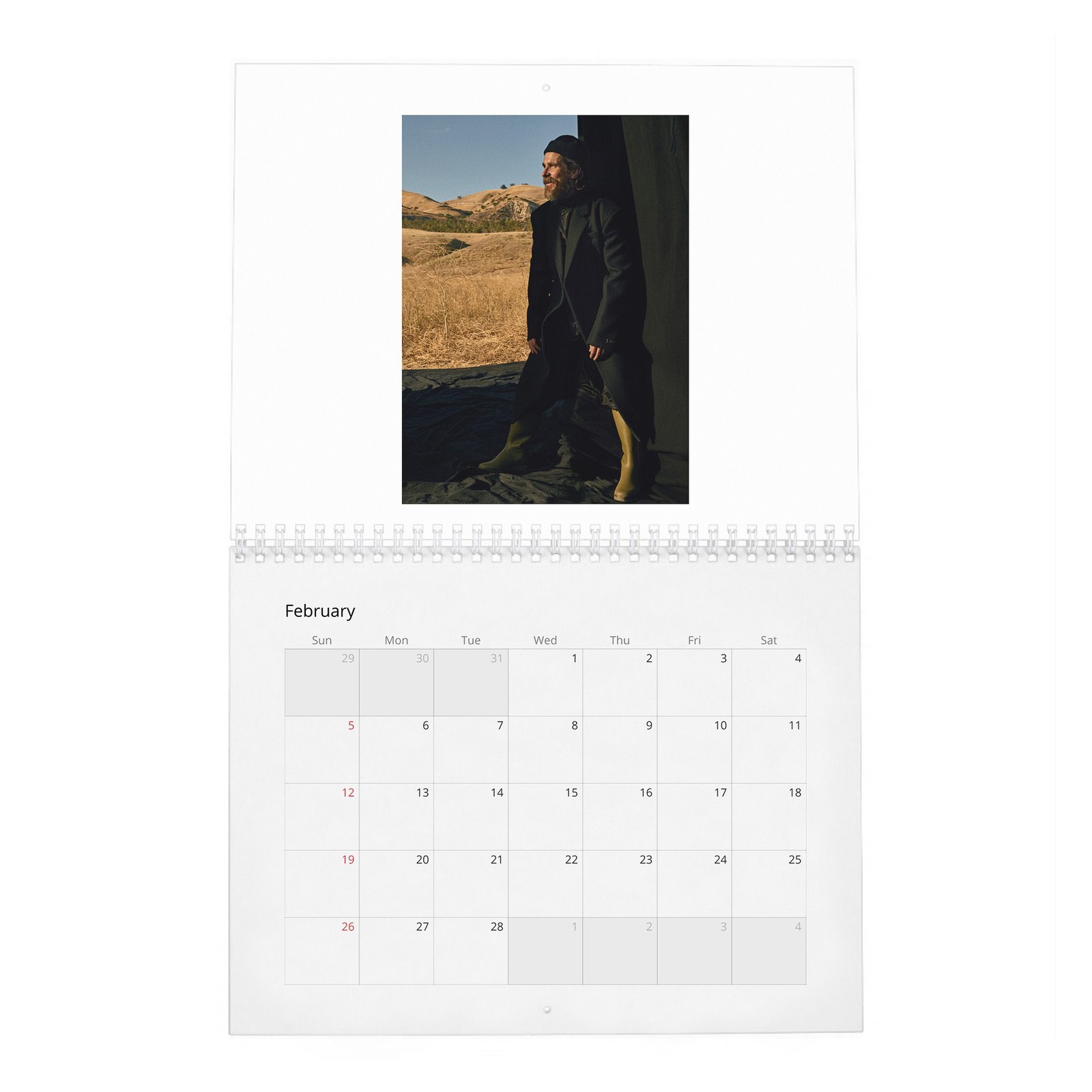 Christian Bale - Hollywood's Reluctant King 2027 Wall Calendar