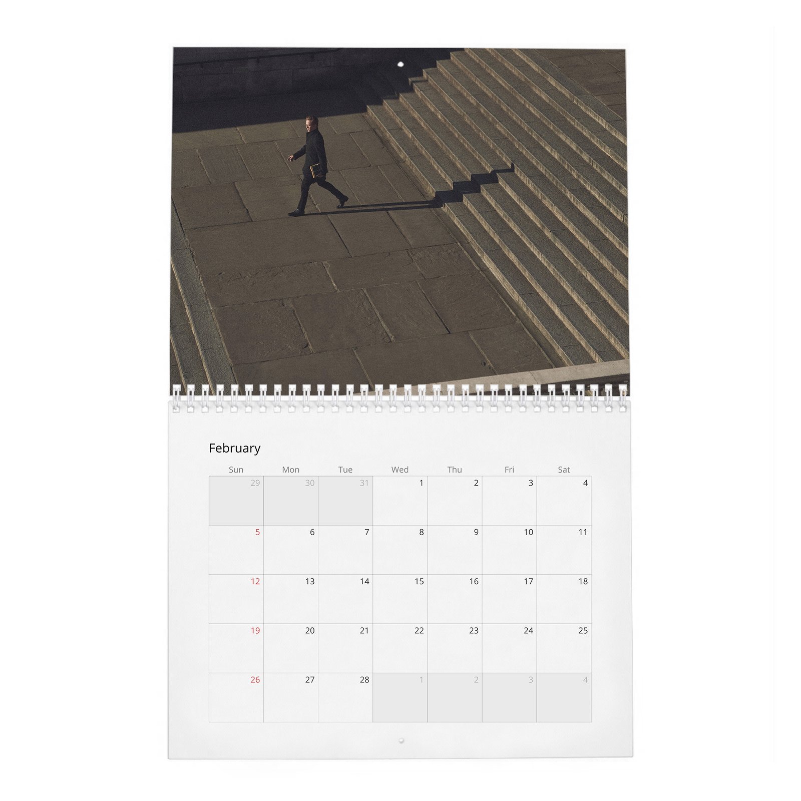 02 Damian Lewis - The King Of The Box Set 2027 Wall Calendar