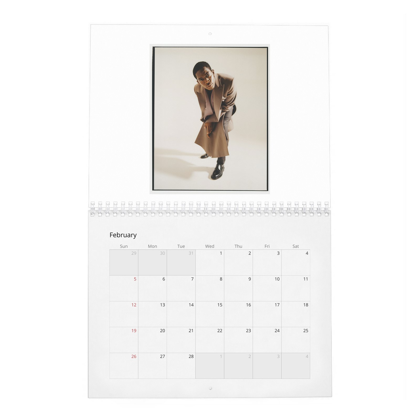 02 Damson Idris - Damn Son 2027 Wall Calendar