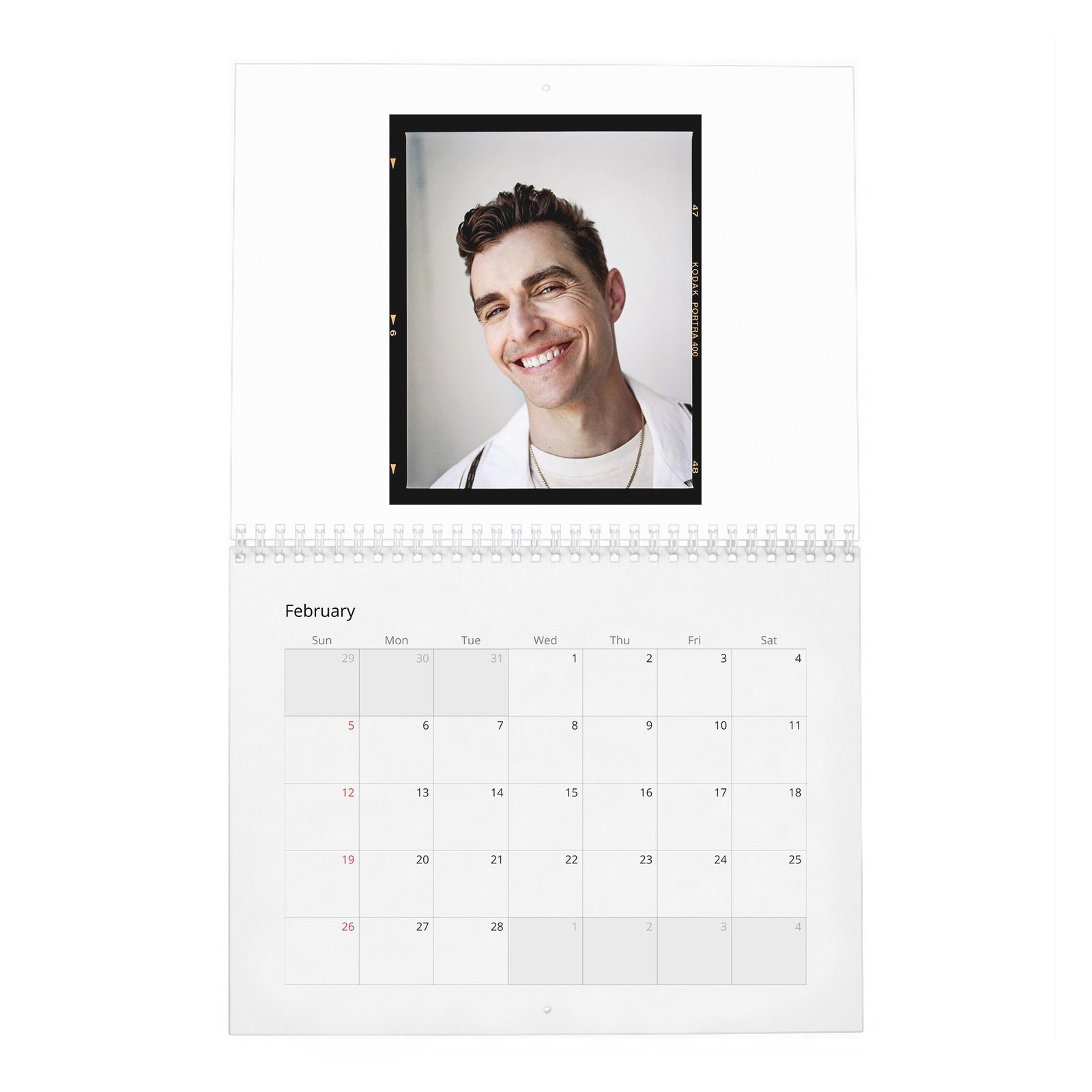 02 Dave Franco - In Conversation 2027 Wall Calendar