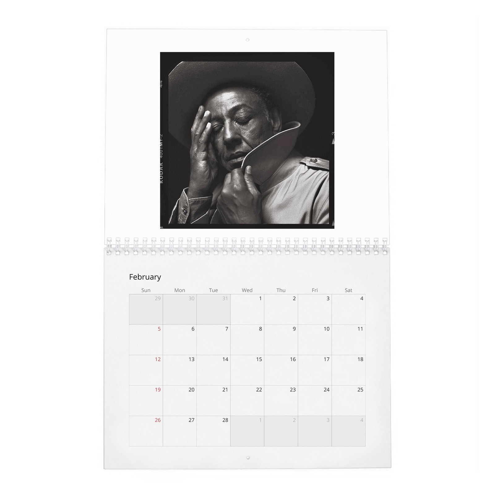 02 Giancarlo Esposito - Rogue 2027 Wall Calendar