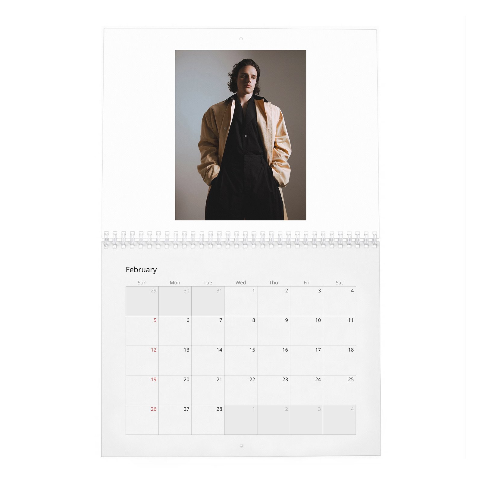 Harry Collett - Fire In The Belly 2027 Wall Calendar